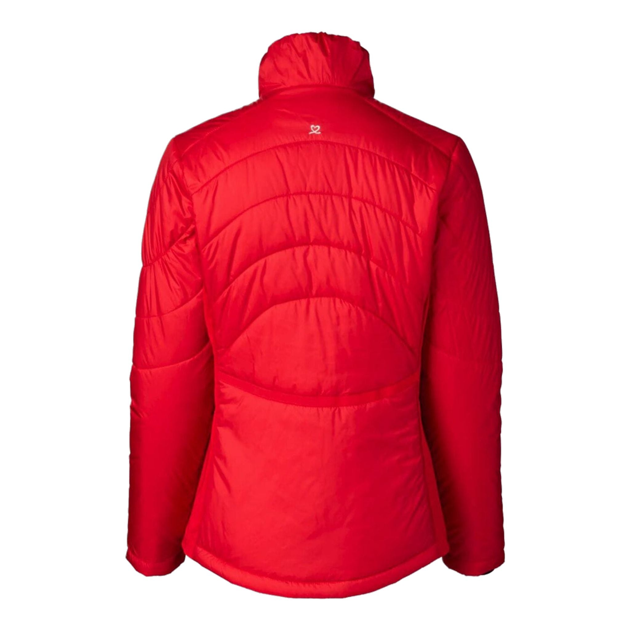 Giacca sportiva quotidiana Jaclyn Cardinal Red Donna
