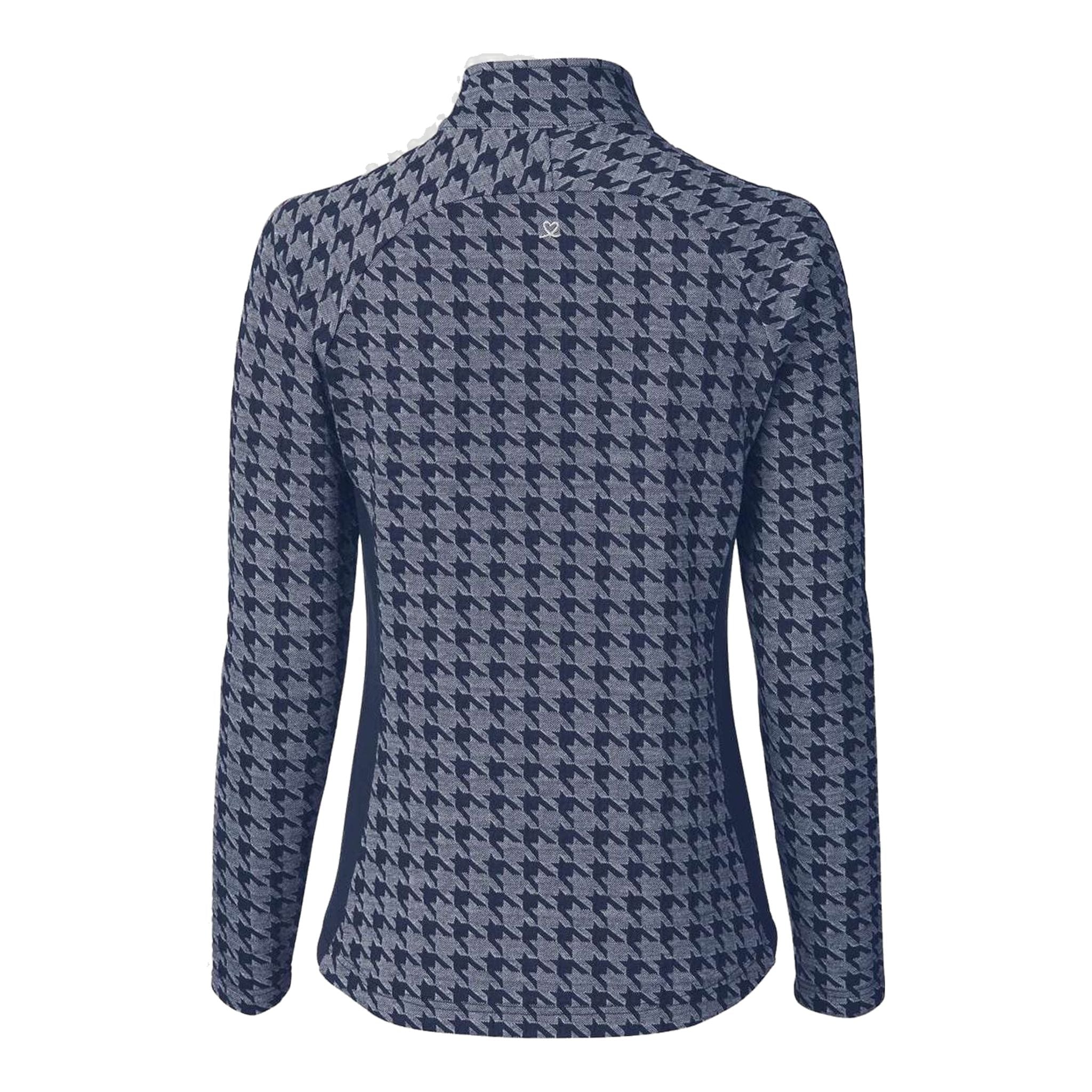 Daily Sports Beata LS Half Neck Polo Crown Blue Donna