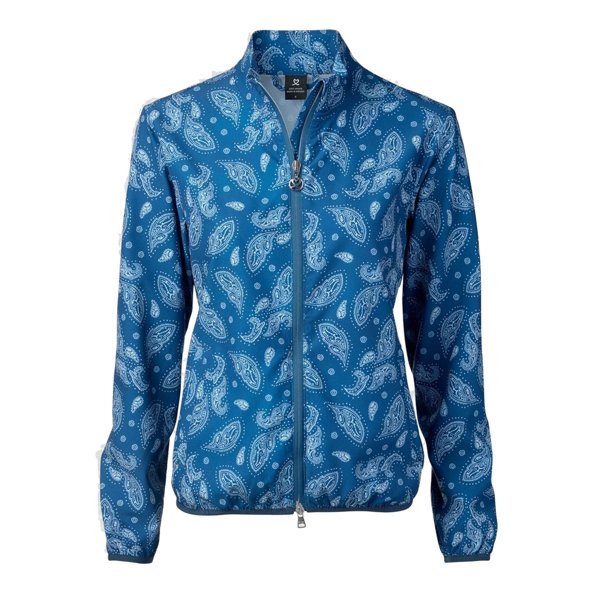 Giacca a vento sportiva quotidiana Pammy blu scuro da donna