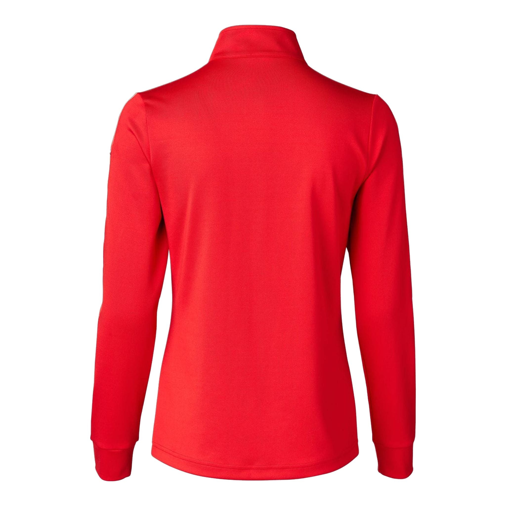 Daily Sports Anna LS Half Neck Polo Cardinale Rosso Donna