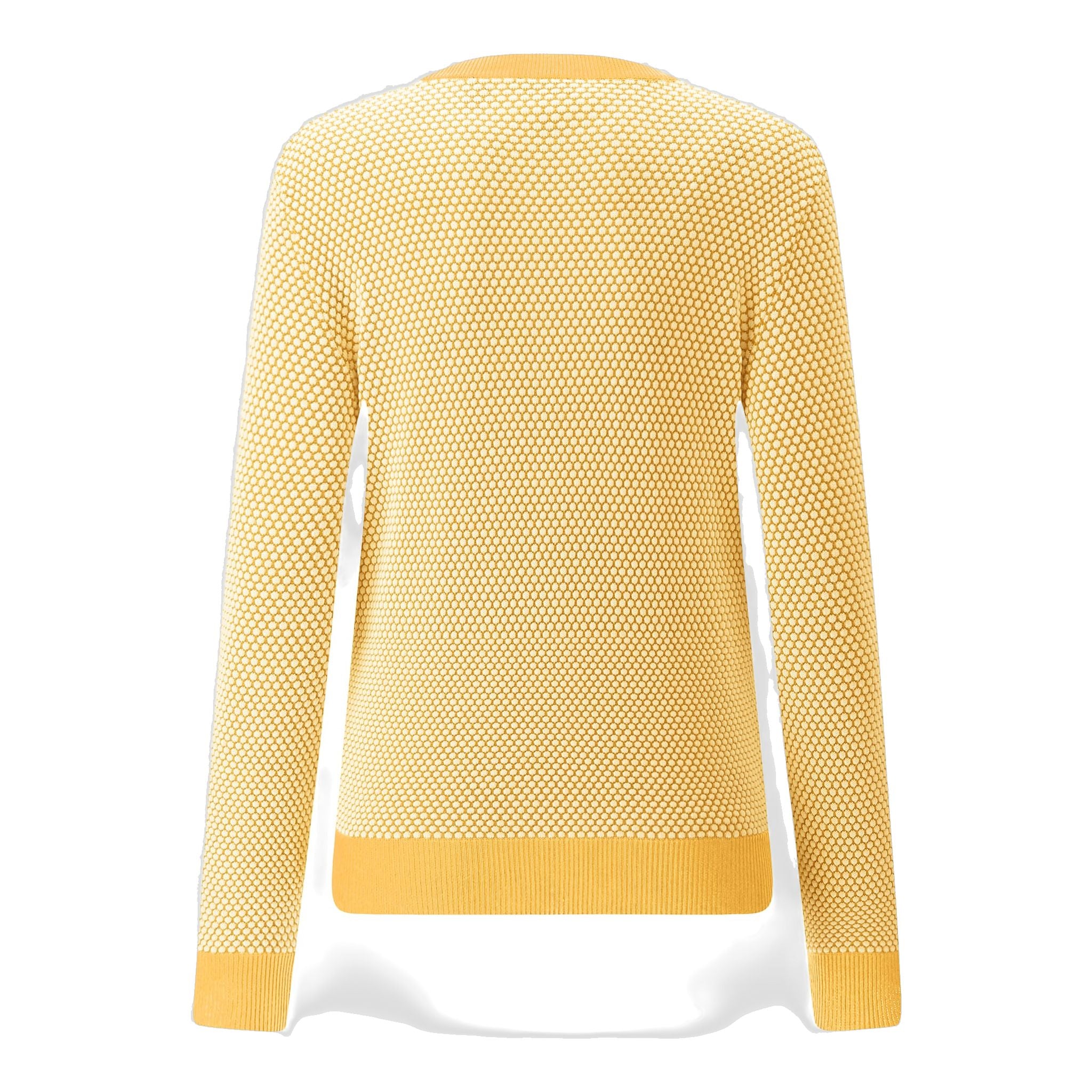 Maglione Chervo Natura giallo fantasia per donna