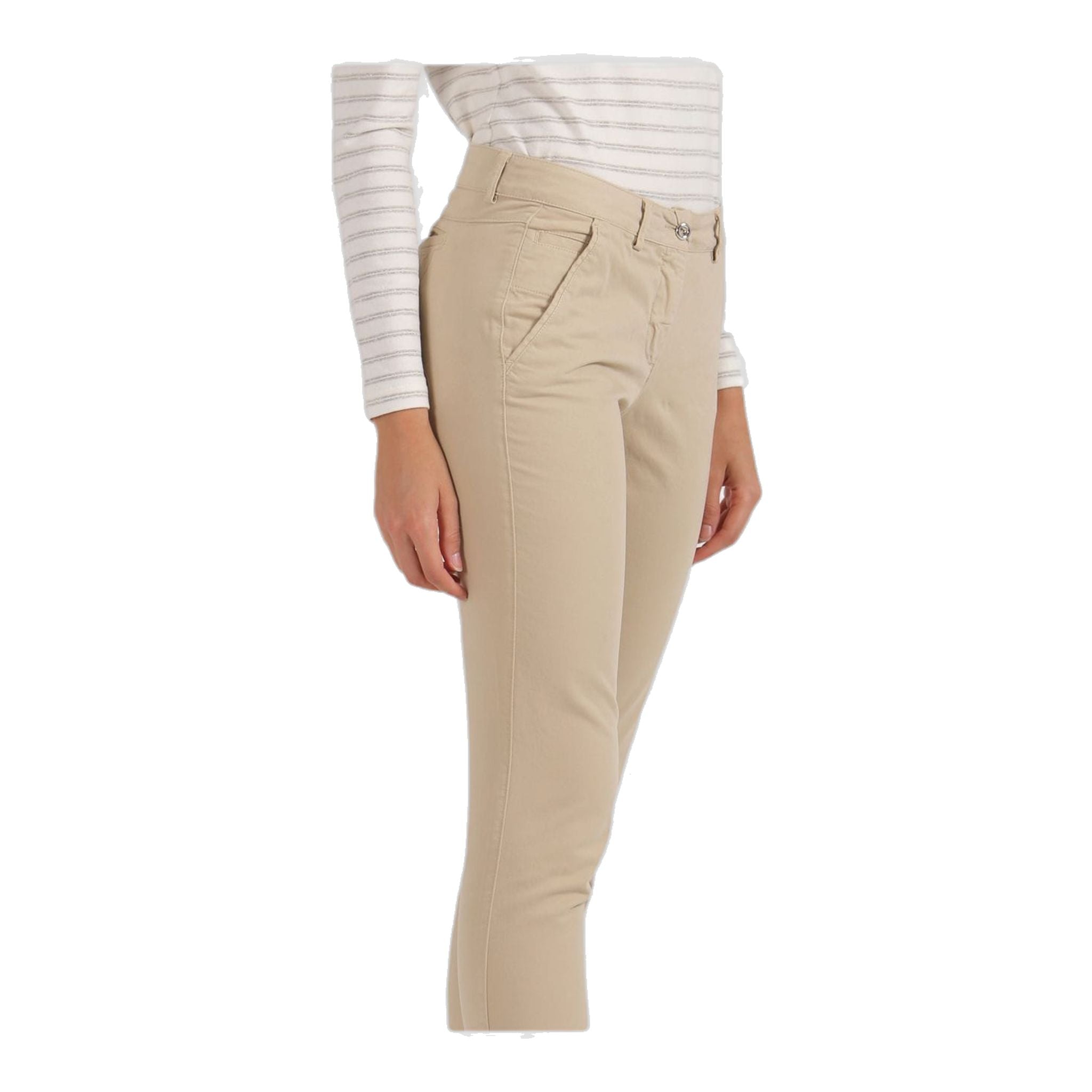 Chervo W Pantaloni Spartan Beige Donna