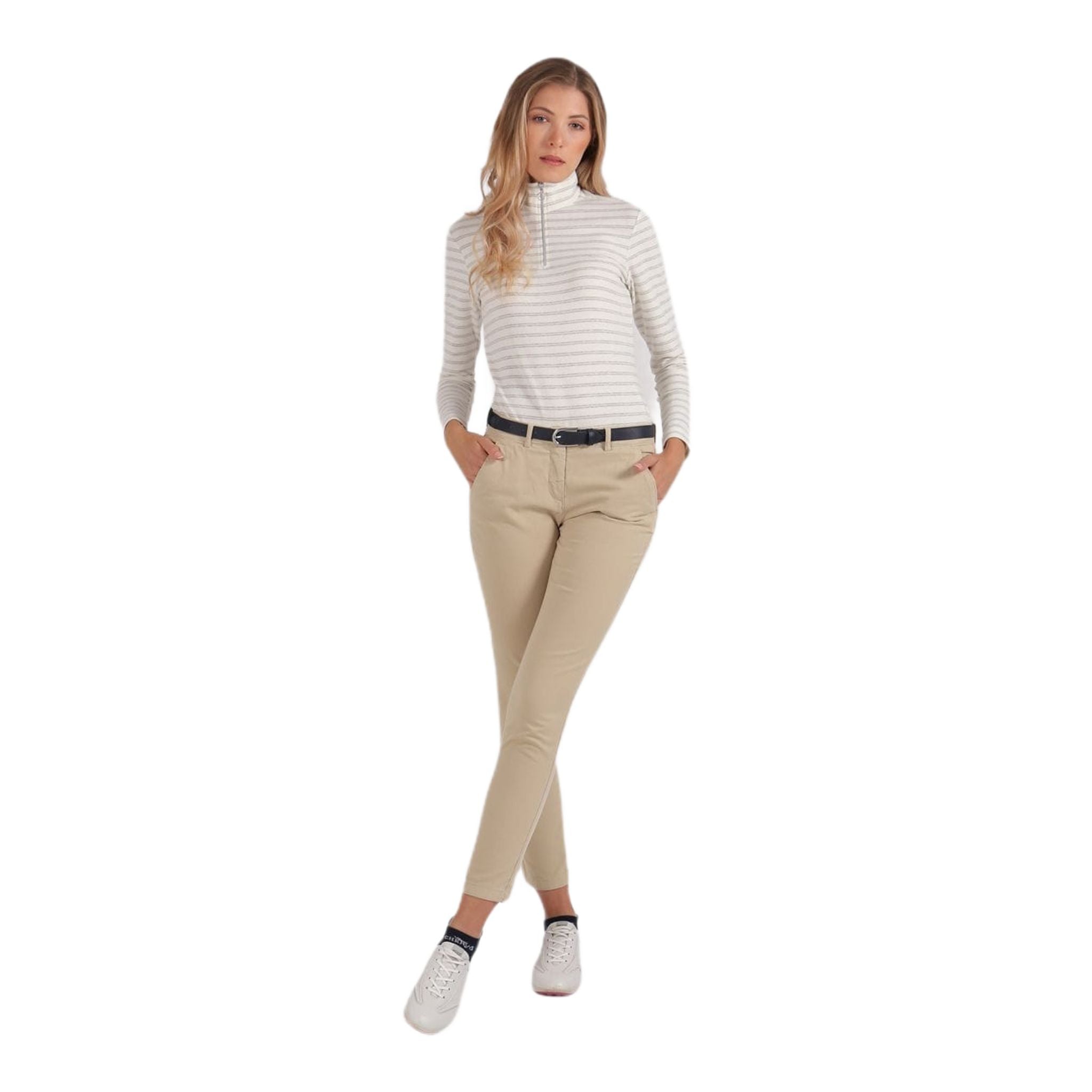 Chervo W Pantaloni Spartan Beige Donna