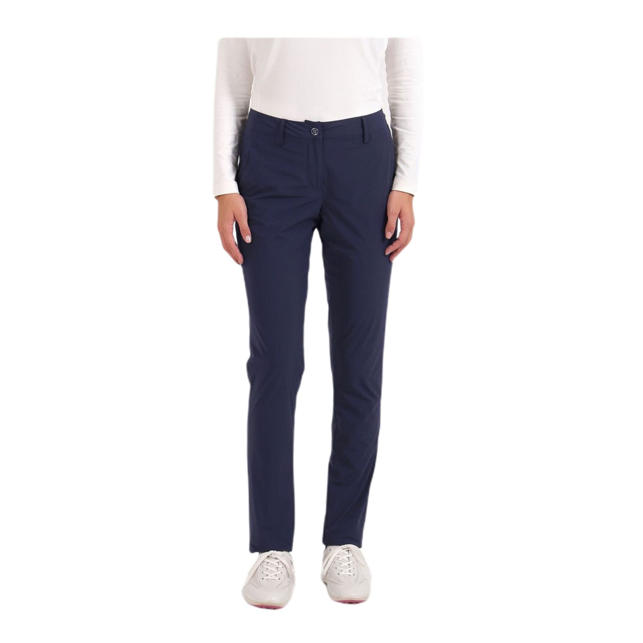 Chervo W Pantaloni Stefania Blu Scuro Donna