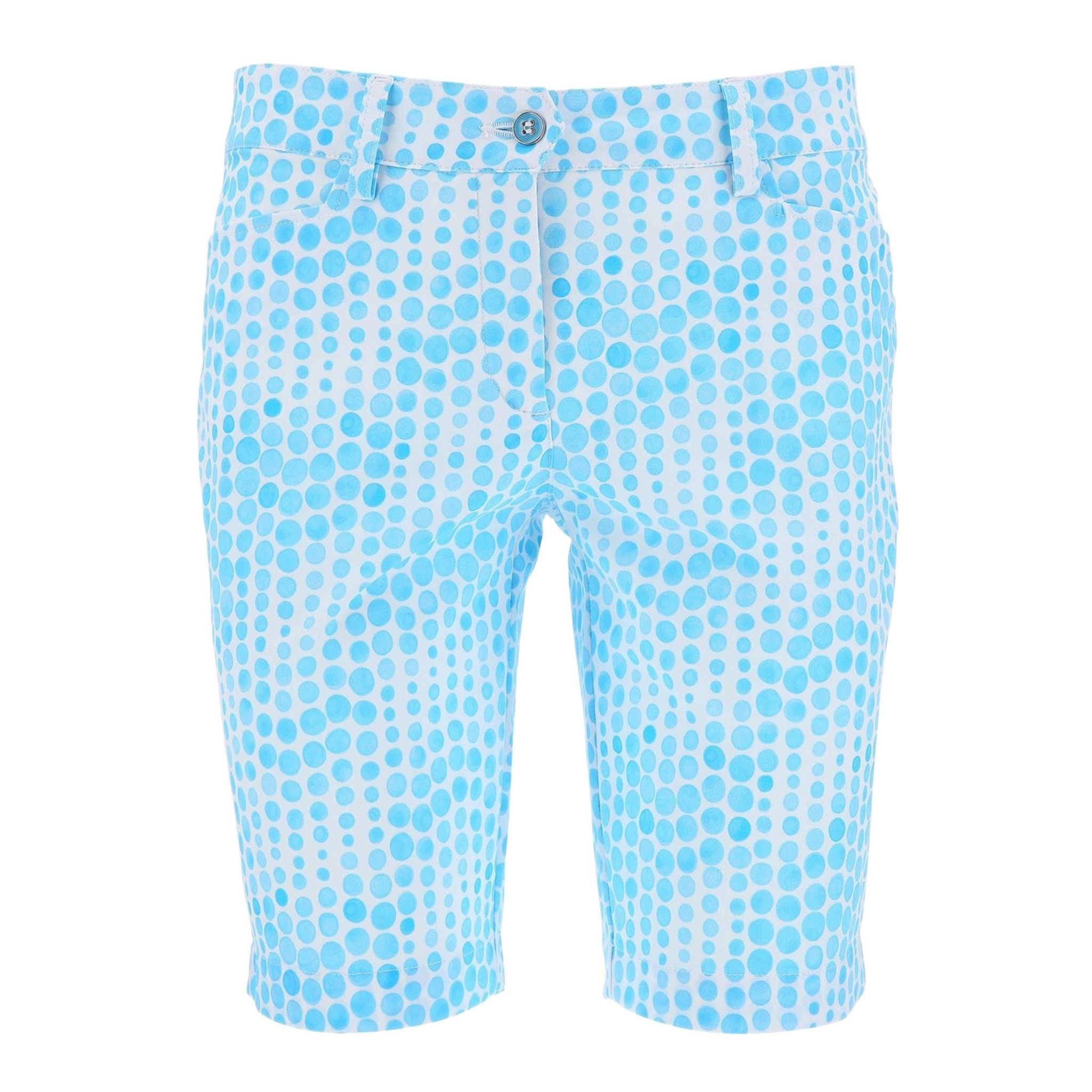 Chervo W Giuggiola Bermuda Azzurro Chiaro a Pois Donna