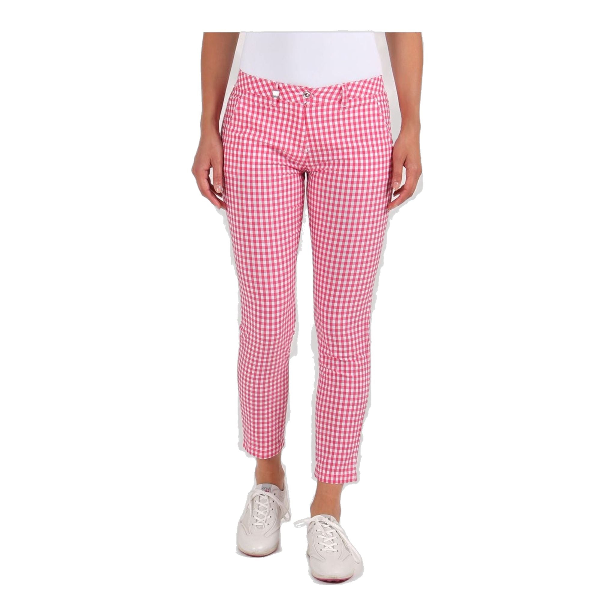 Pantaloni Chervo Si W Berry/Bianco Donna