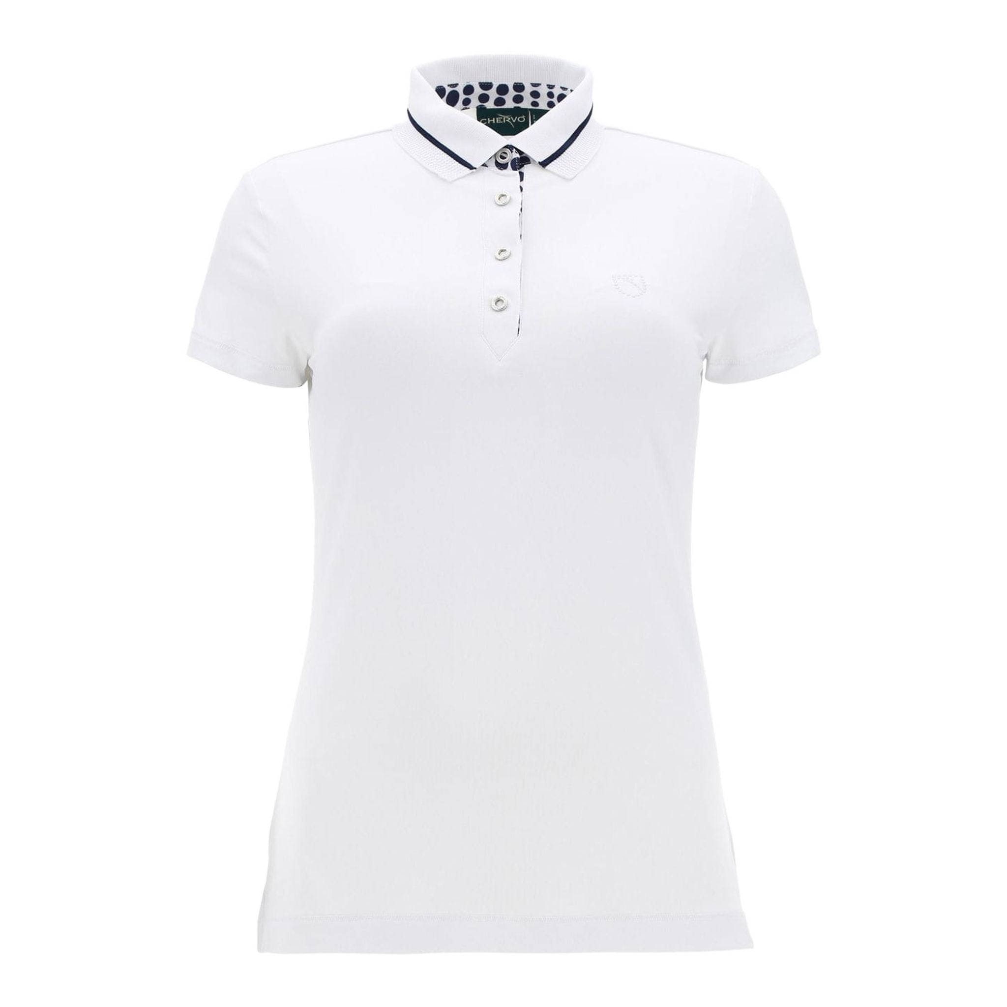 Chervo W Aracela SS Polo Bianco Donna