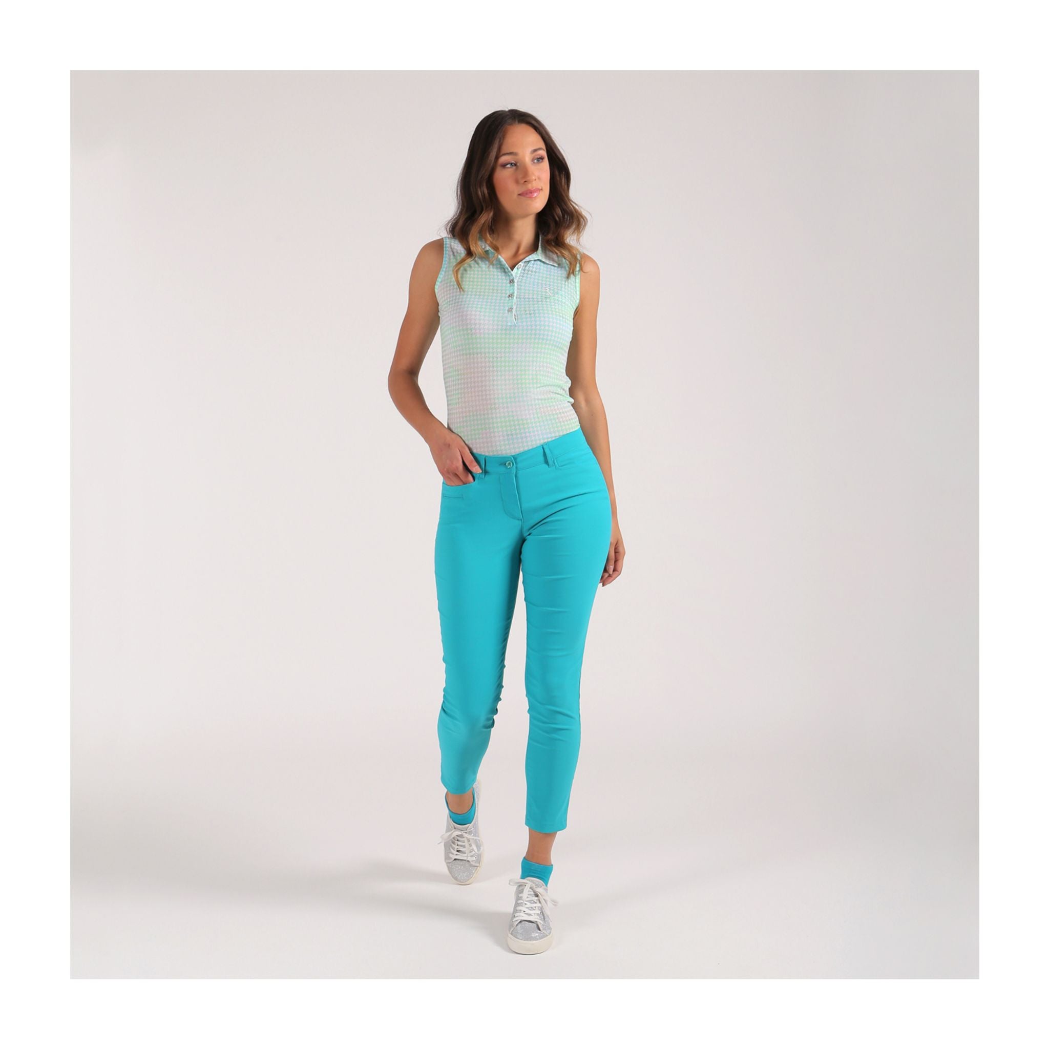 Pantaloni Chervo Sonora W Verde Donna