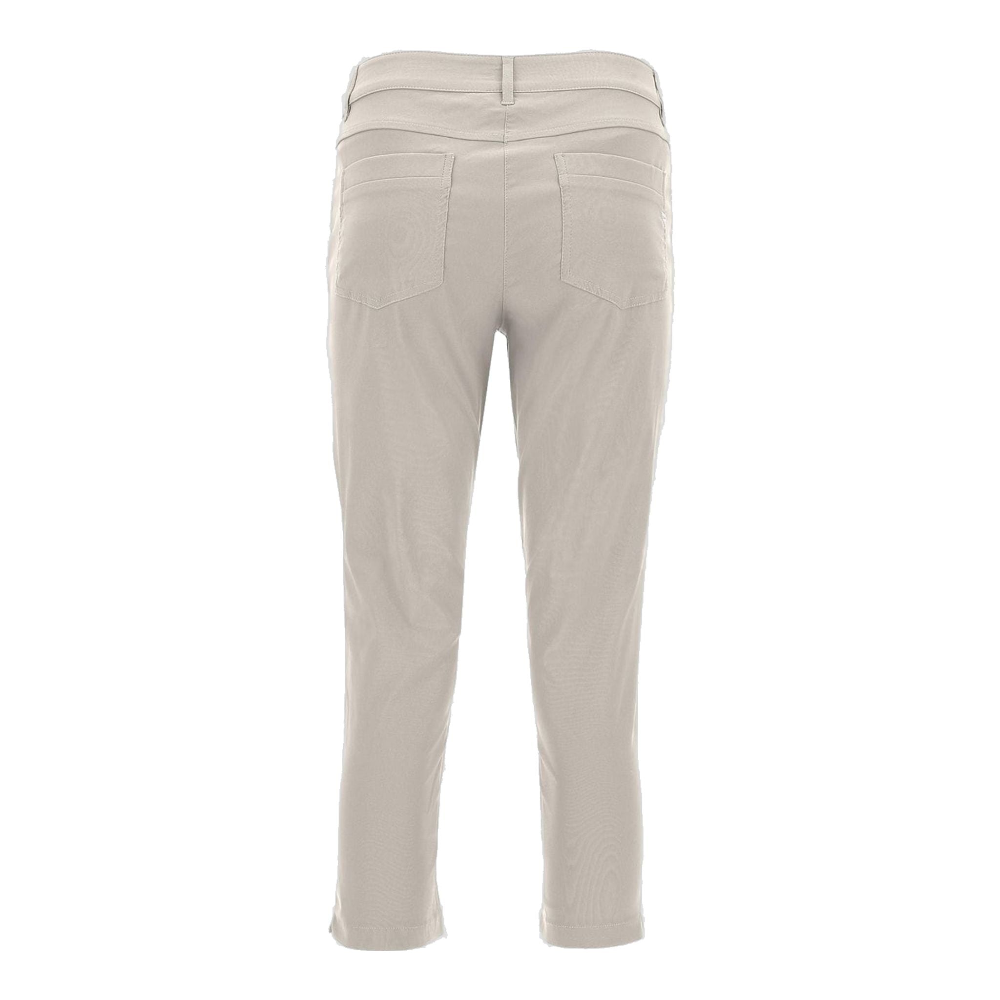 Chervo W Sbiadir Pantaloni Grigio Chiaro Donna