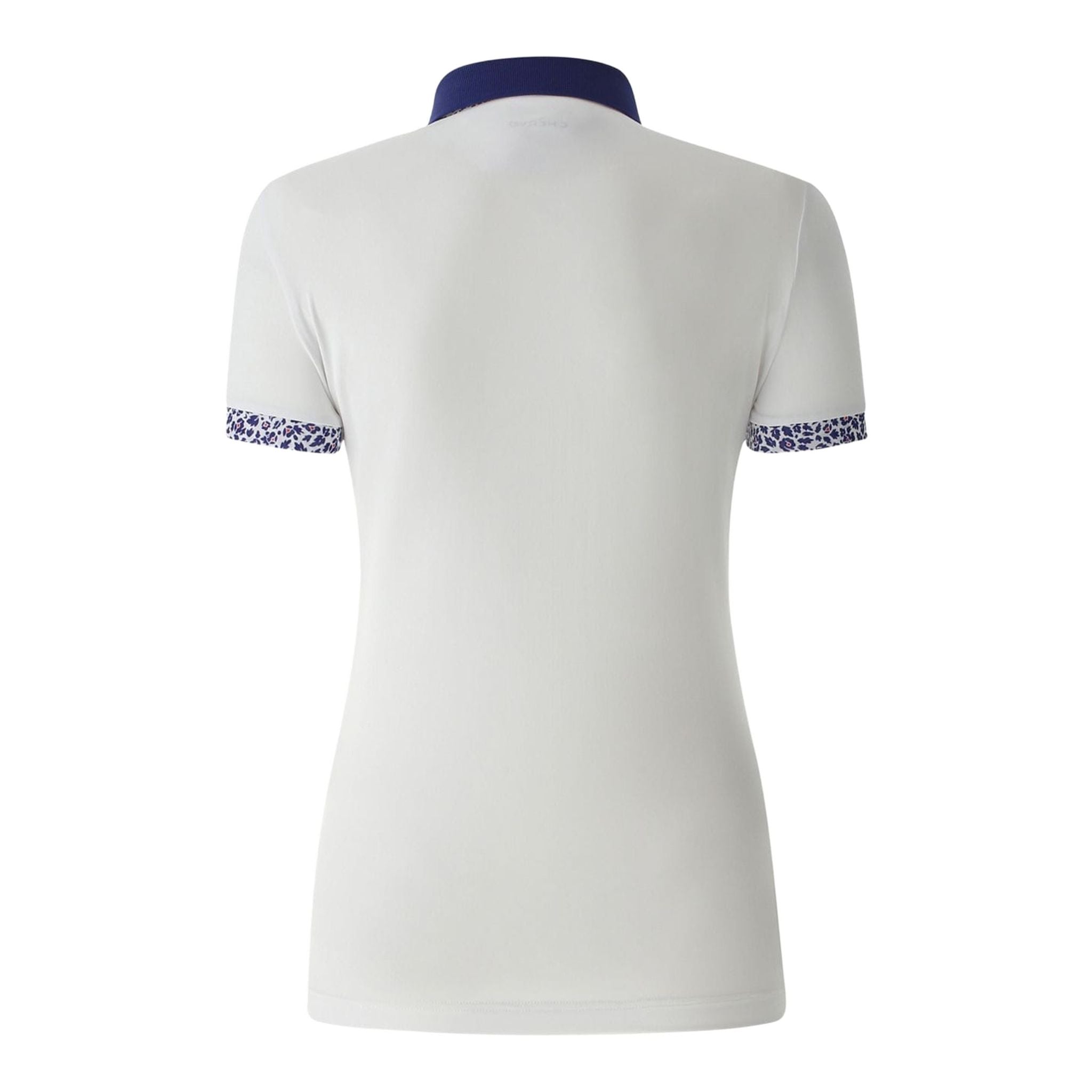 Chervo W Angelie SS Polo Bianco (Modello Colletto e Maniche) Donna