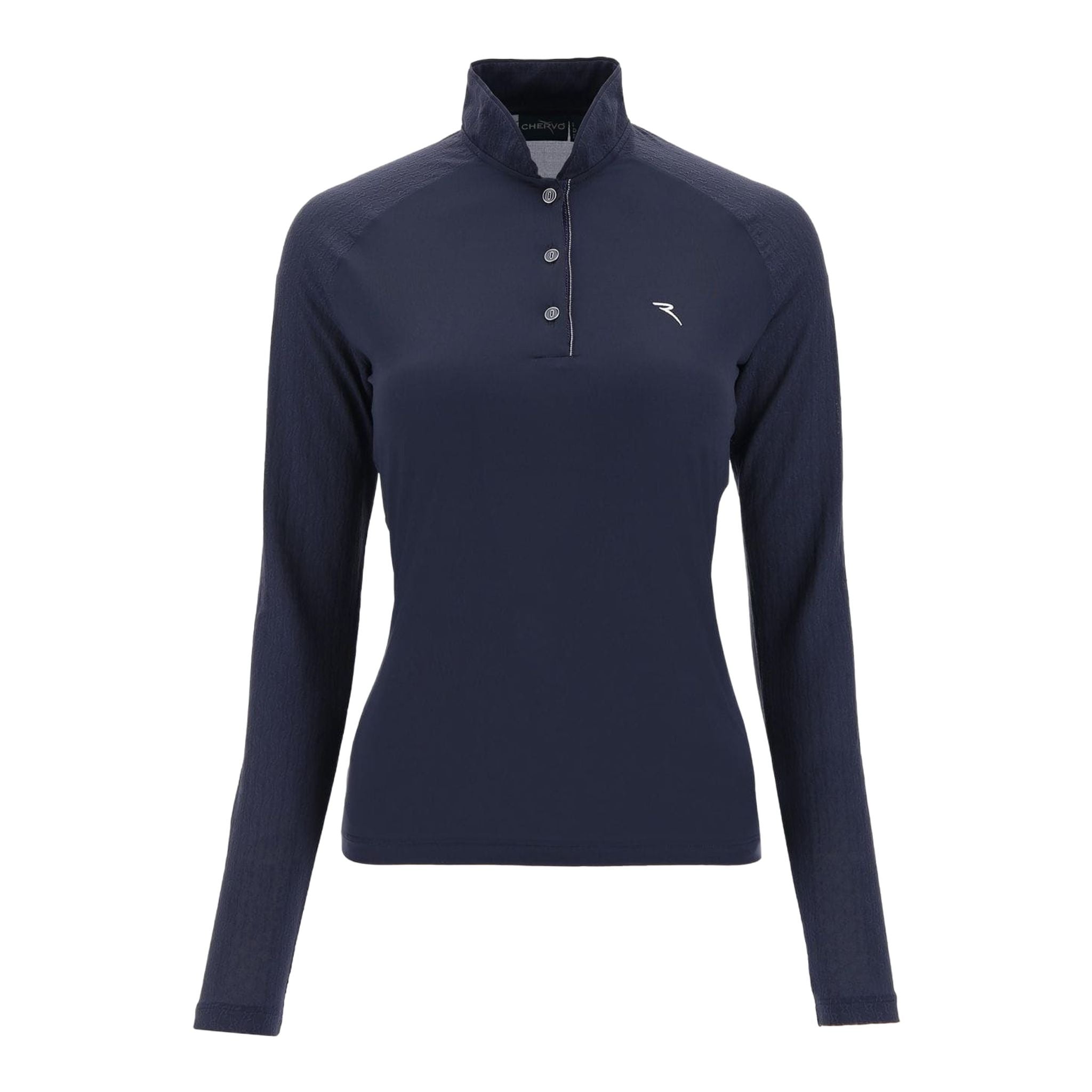 Chervo W Ambolo LS Polo blu navy da donna