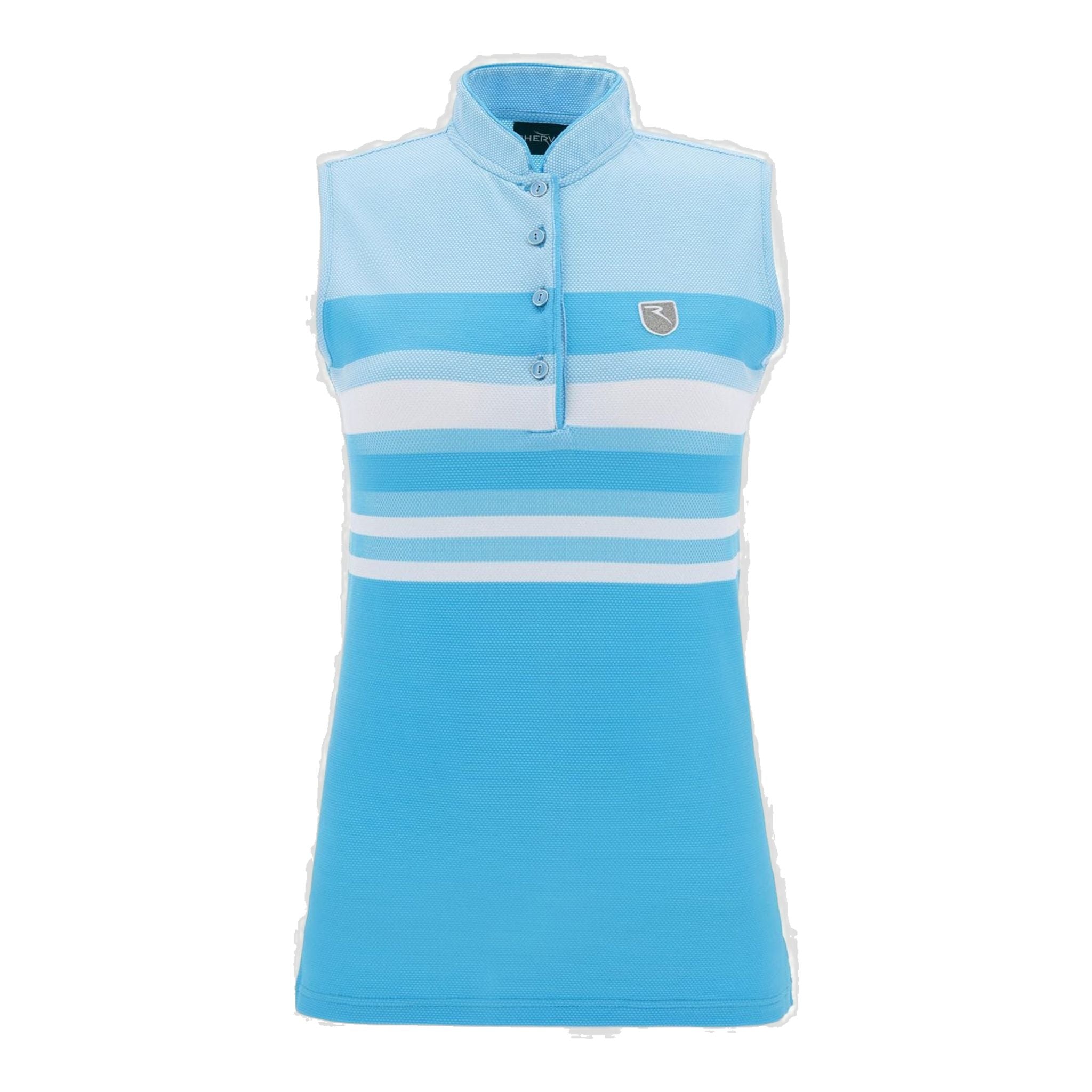 Chervo W Ami SL Polo Azzurro/Bianco Donna