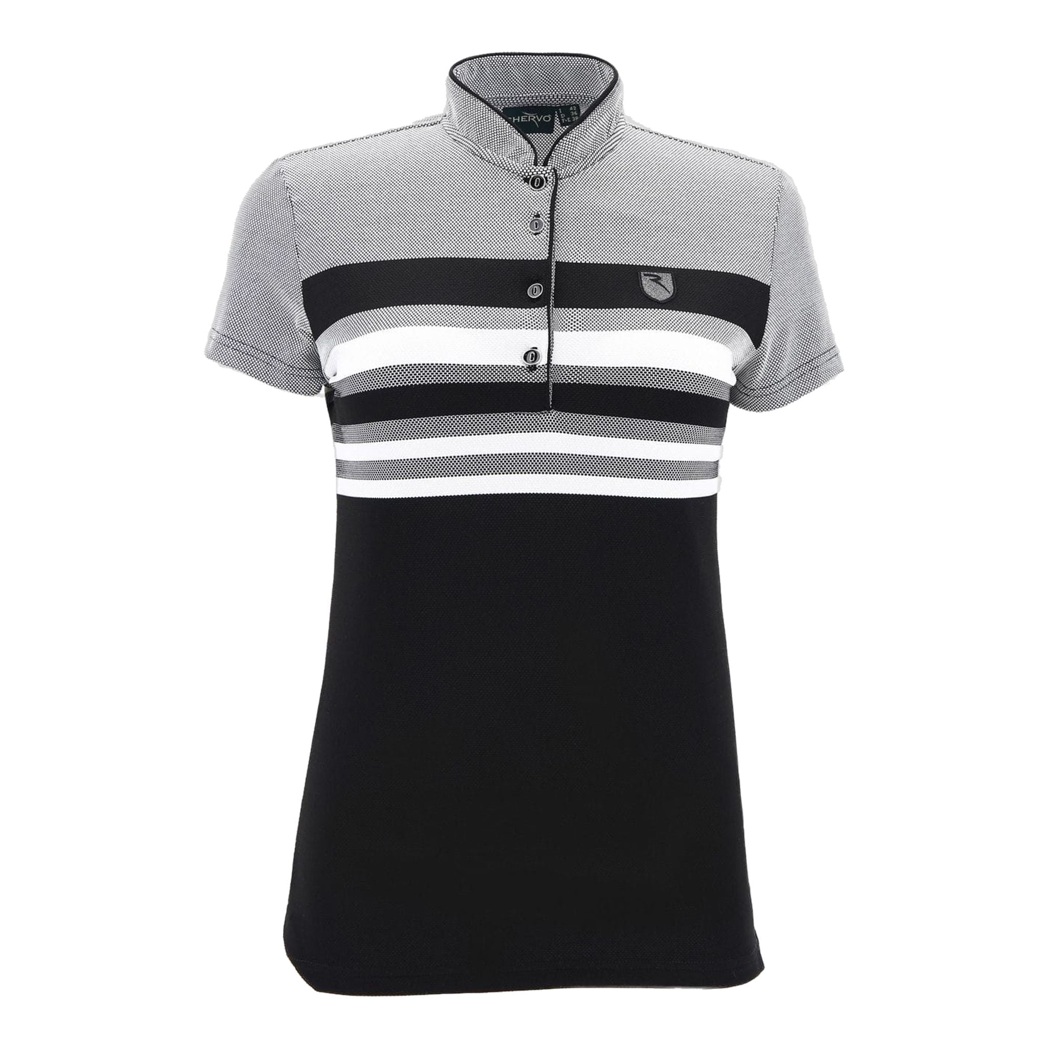 Chervo W Annetta SS Polo Bianco/Nero Donna