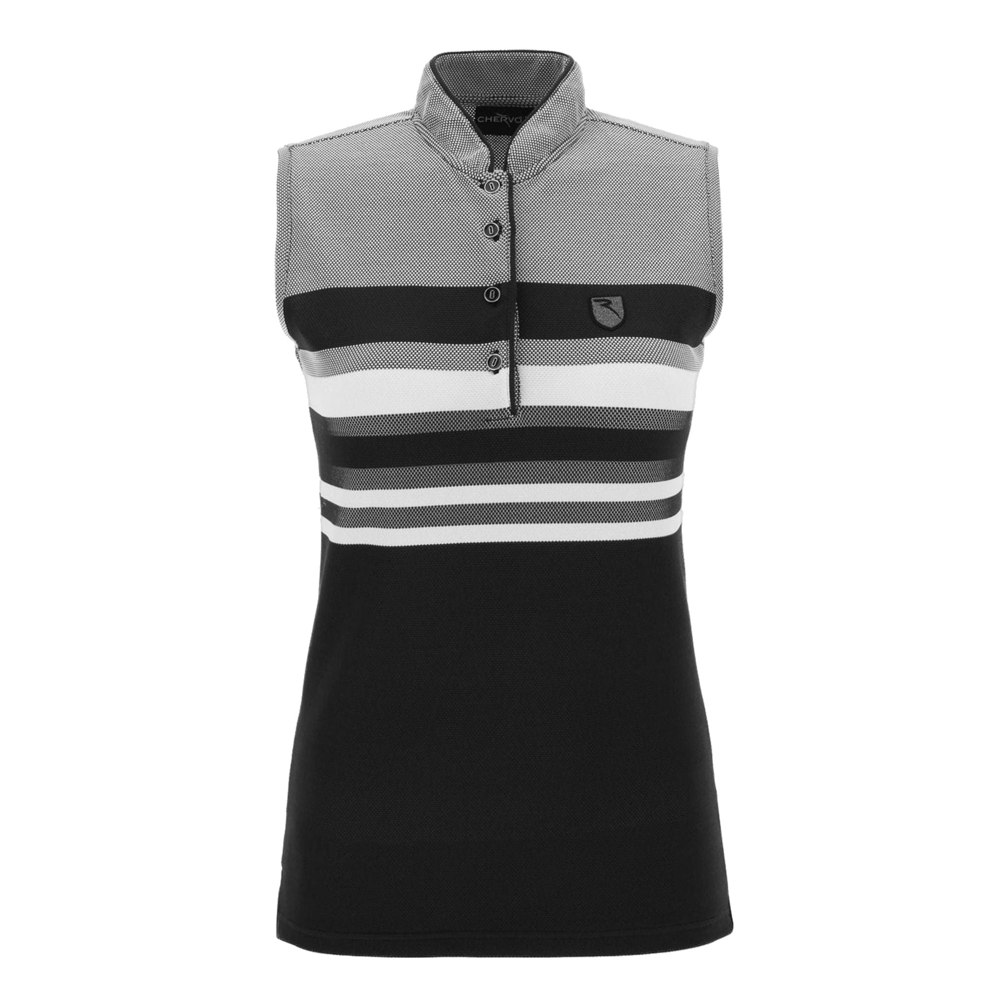 Chervo W Ami SL Polo Nero/Bianco Donna