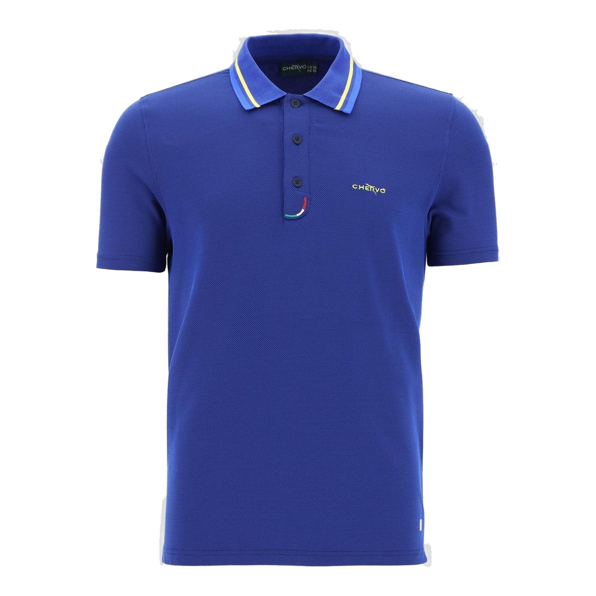 Chervo Arci SS Polo Blu Uomo