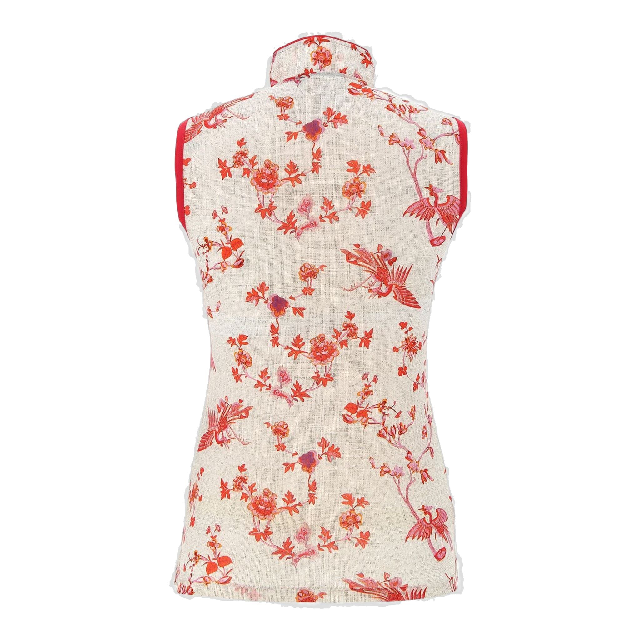 Chervo W Annaoxa SL Polo Rosso fantasia Donna