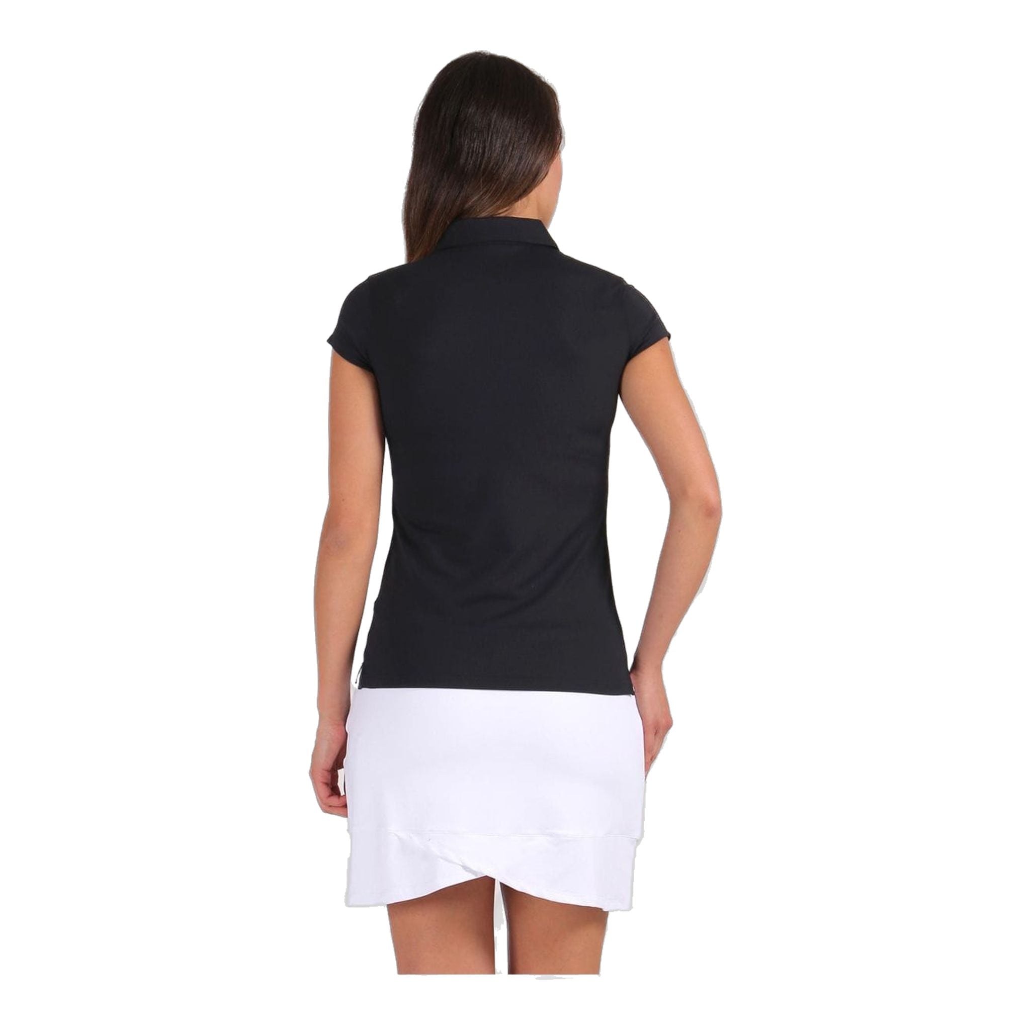 Chervo W Monkey SS Polo Nero Donna