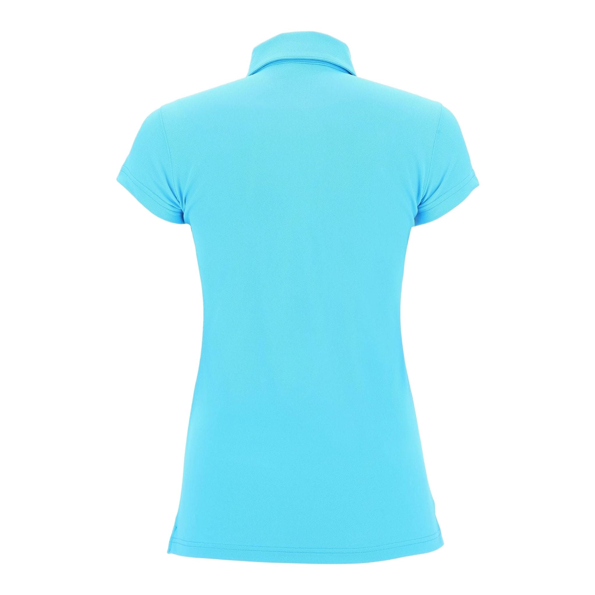 Chervo W Monkey SS Polo Azzurro Donna