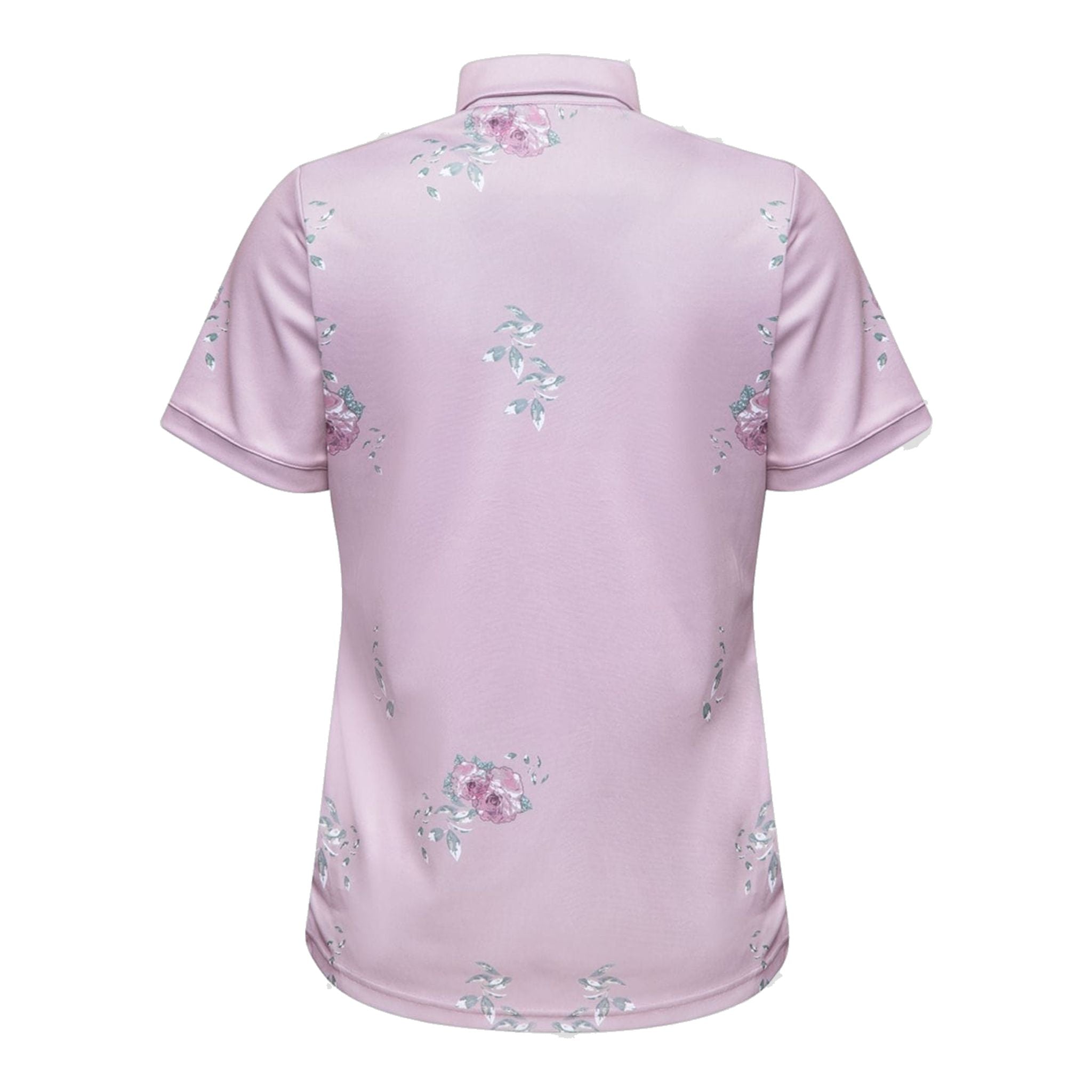 Cross Sportswear W Sally SS Polo Blossom Flower Donna
