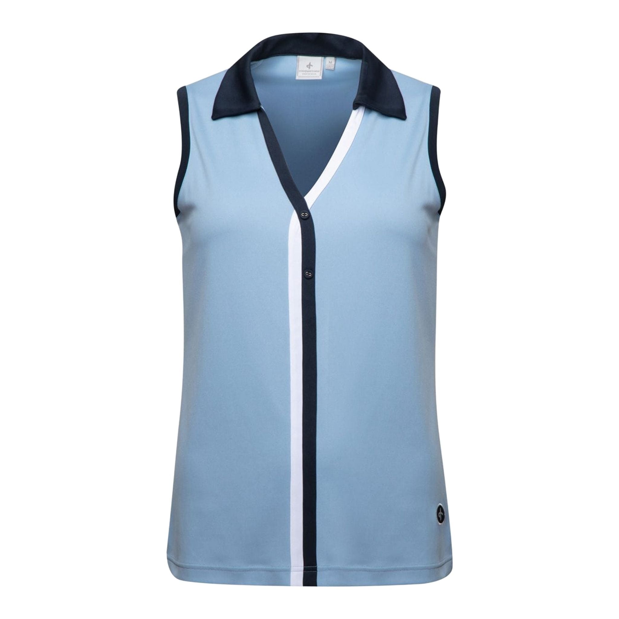 Polo Cross Sportswear W Braided SL Forever Blue da donna