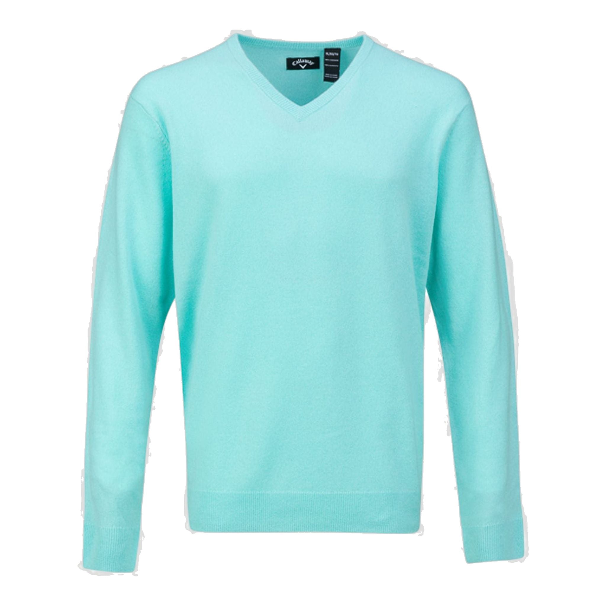 Maglione Callaway Cashmere V-Neck Aruba Blu Uomo