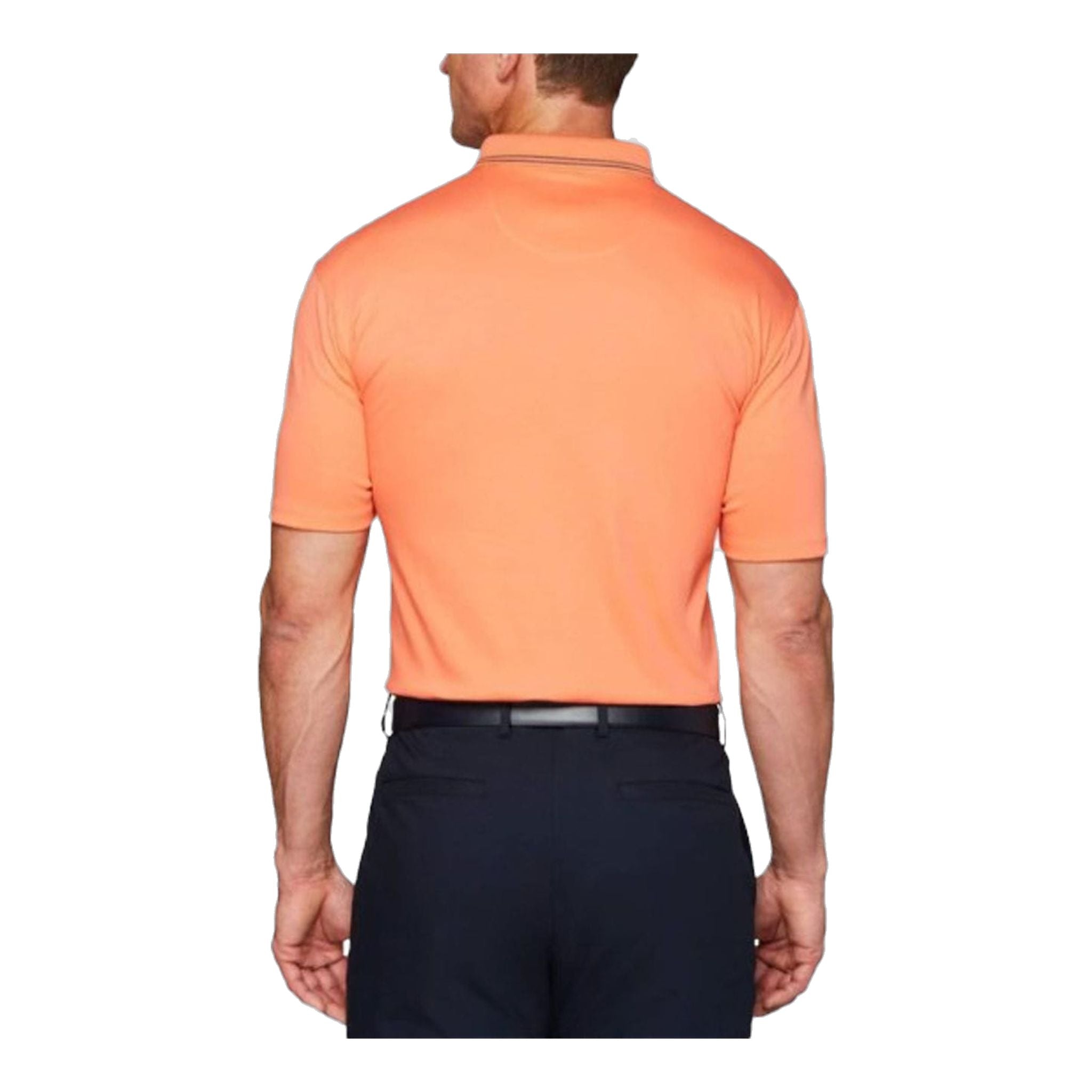Callaway Solid Cotton Polo Fresh Salmon Uomo