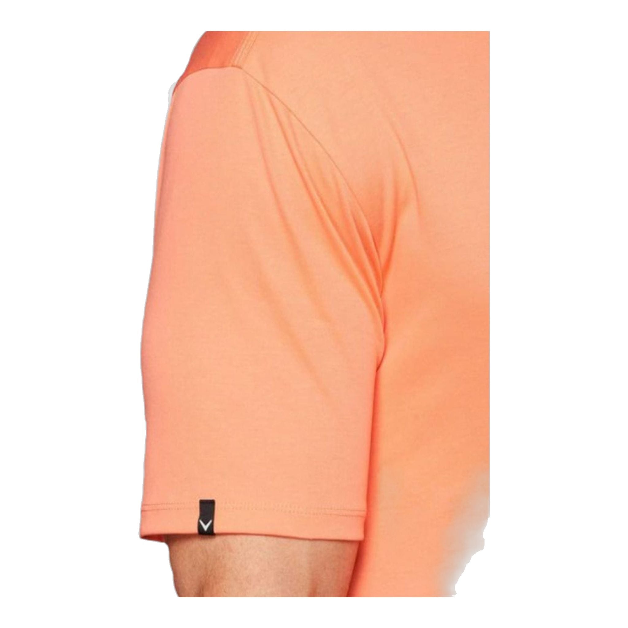 Callaway Solid Cotton Polo Fresh Salmon Uomo