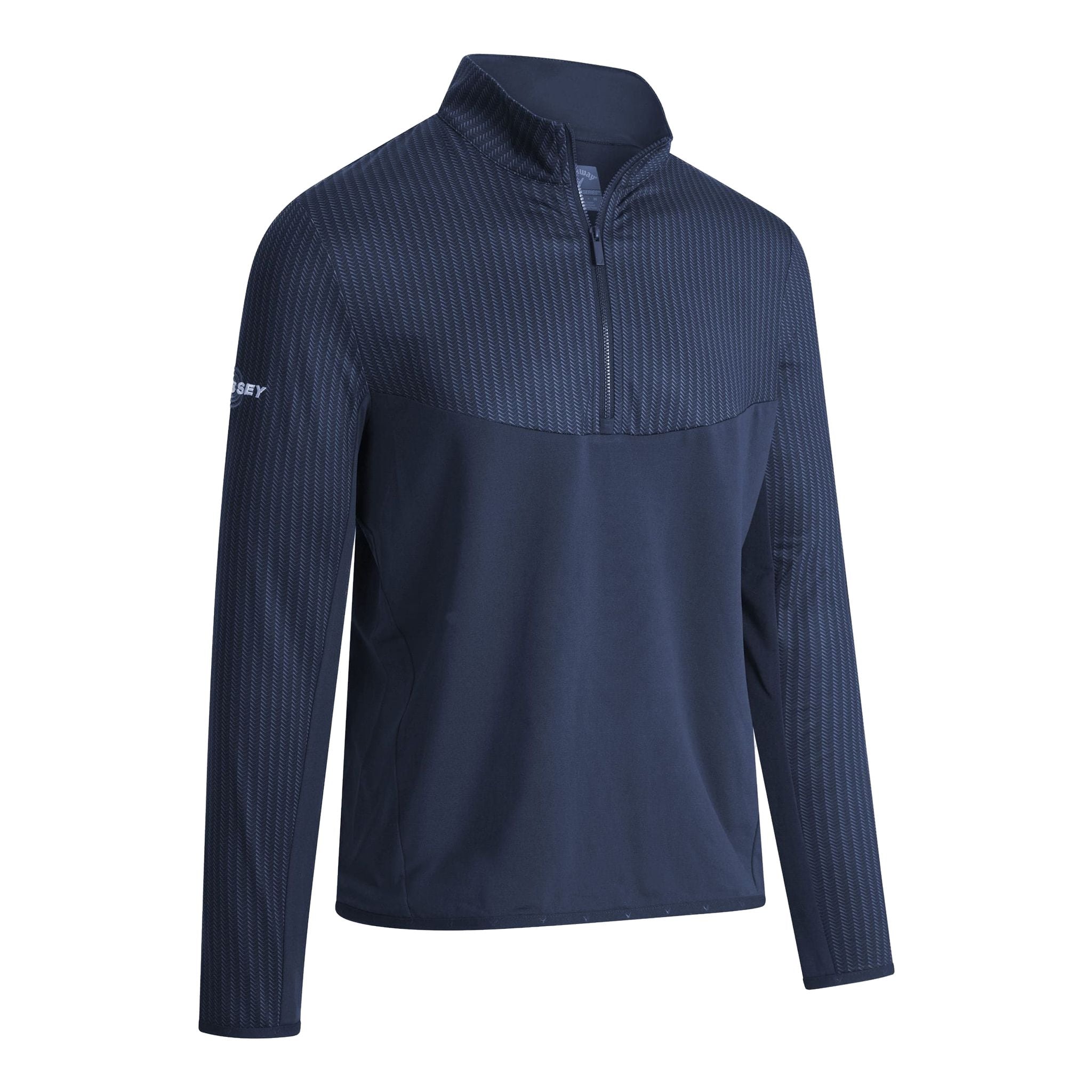 Callaway Emea Odyssey Fleece 1/4 Zip Golf Pullover Peacoat Uomo