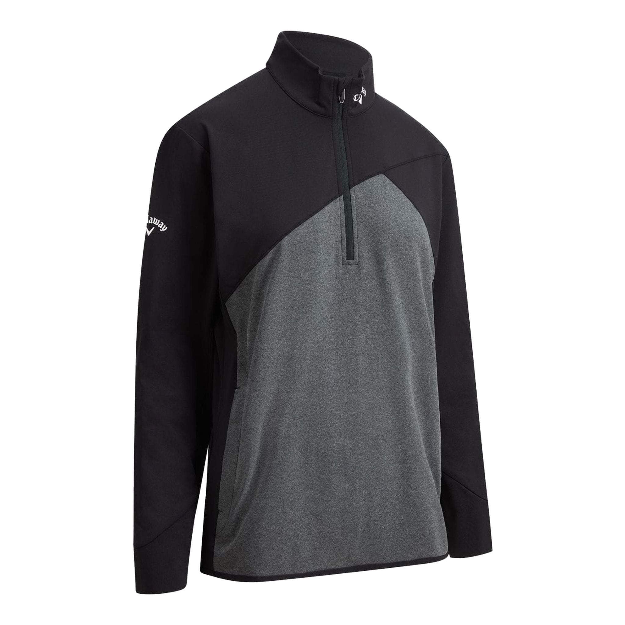 Callaway M 1/2 Zip Layer Emea Ultra Light Nero/Grigio Uomo