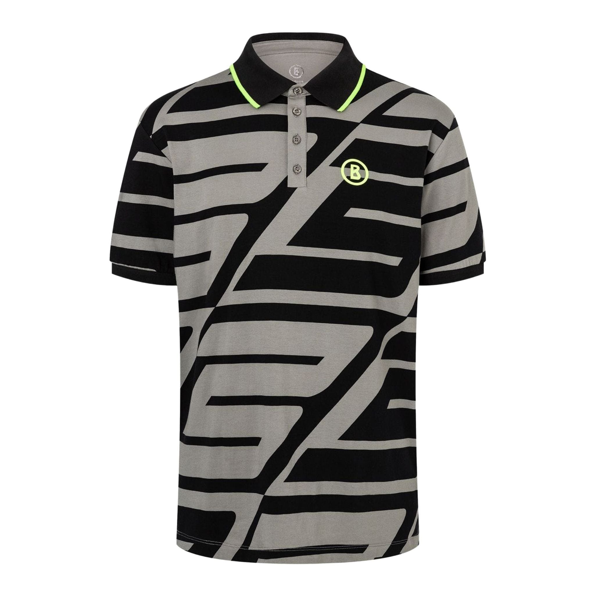 Bogner M Nuris Polo Nero Uomo