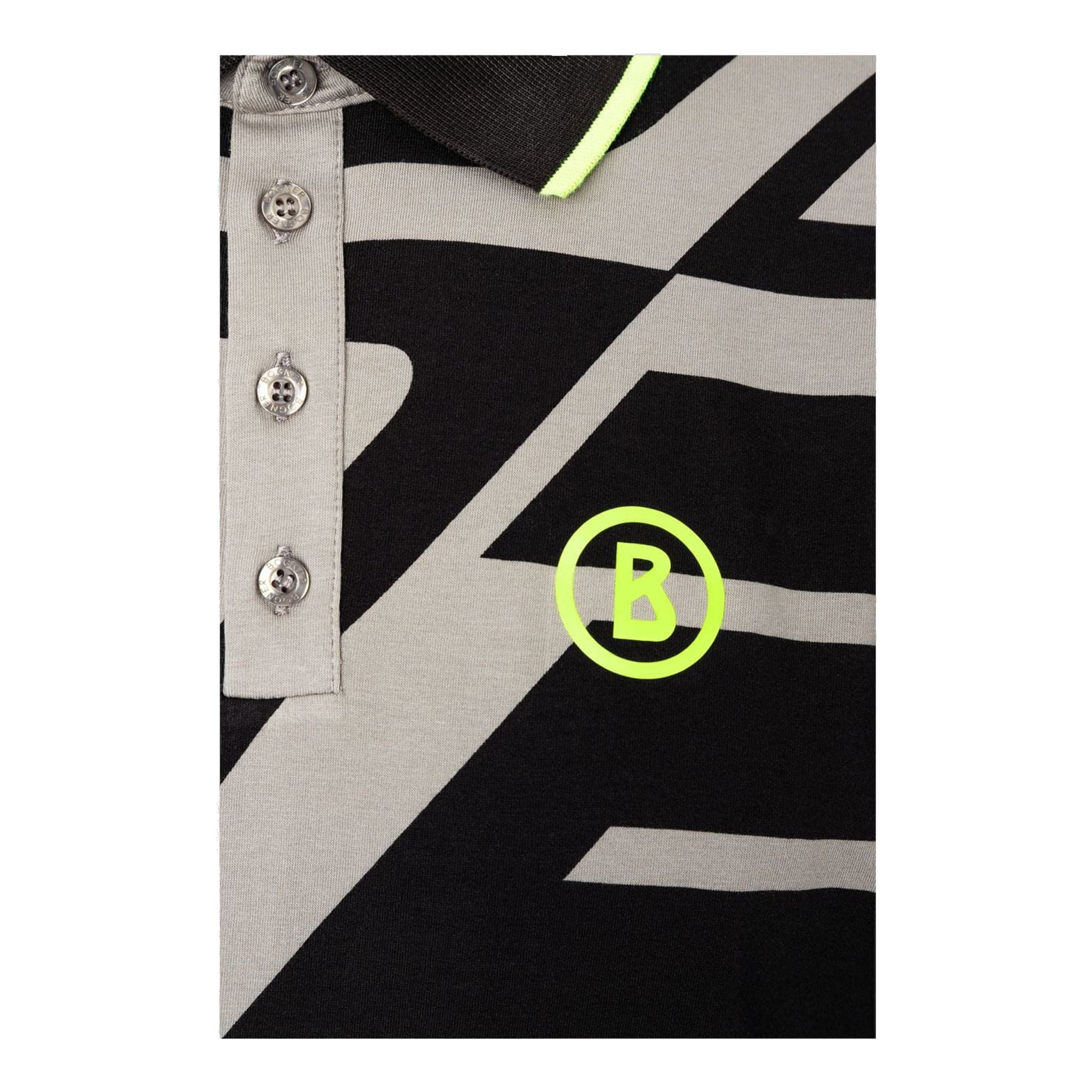 Bogner M Nuris Polo Nero Uomo