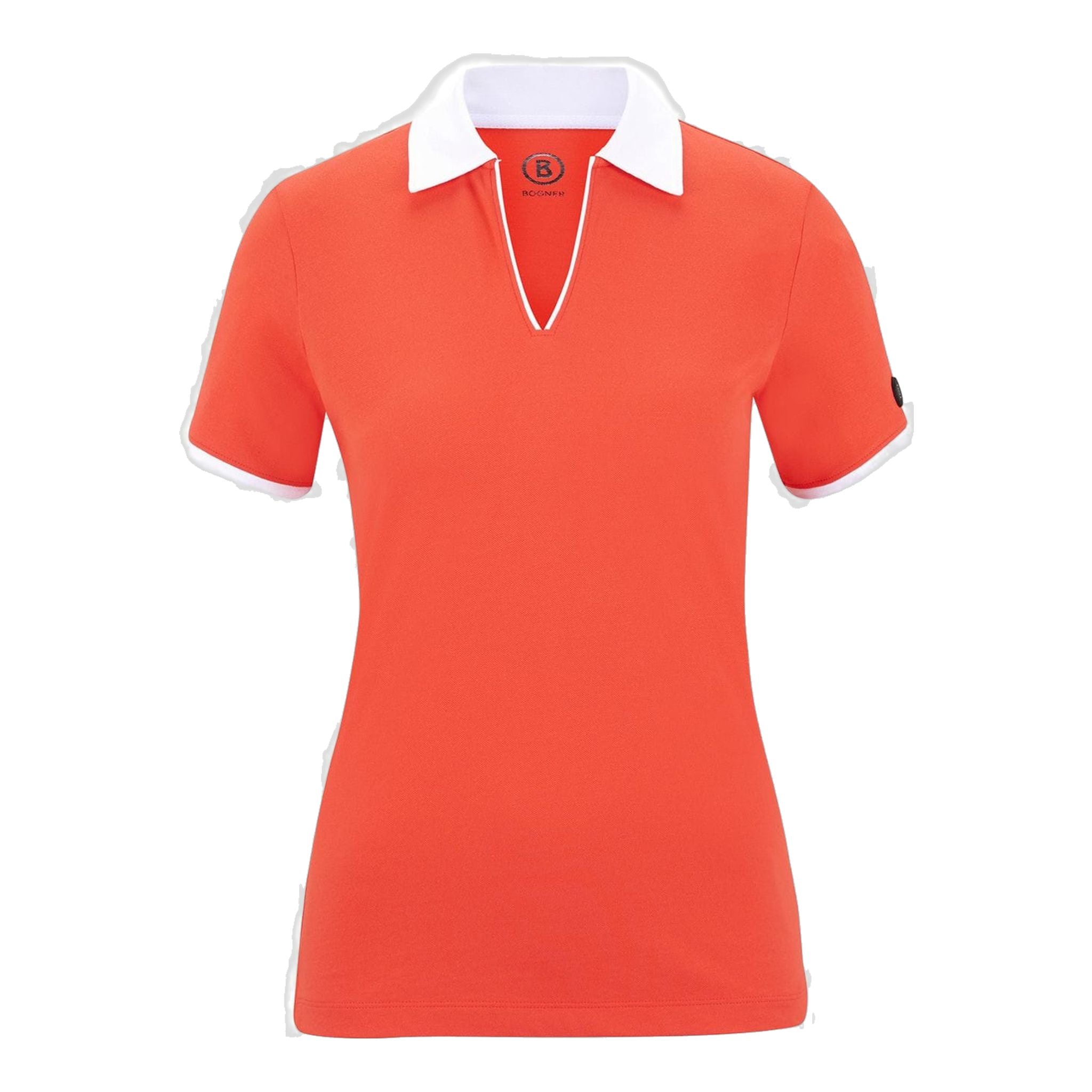 Bogner W Polo Lumi2 Ferrari Rosso Donna