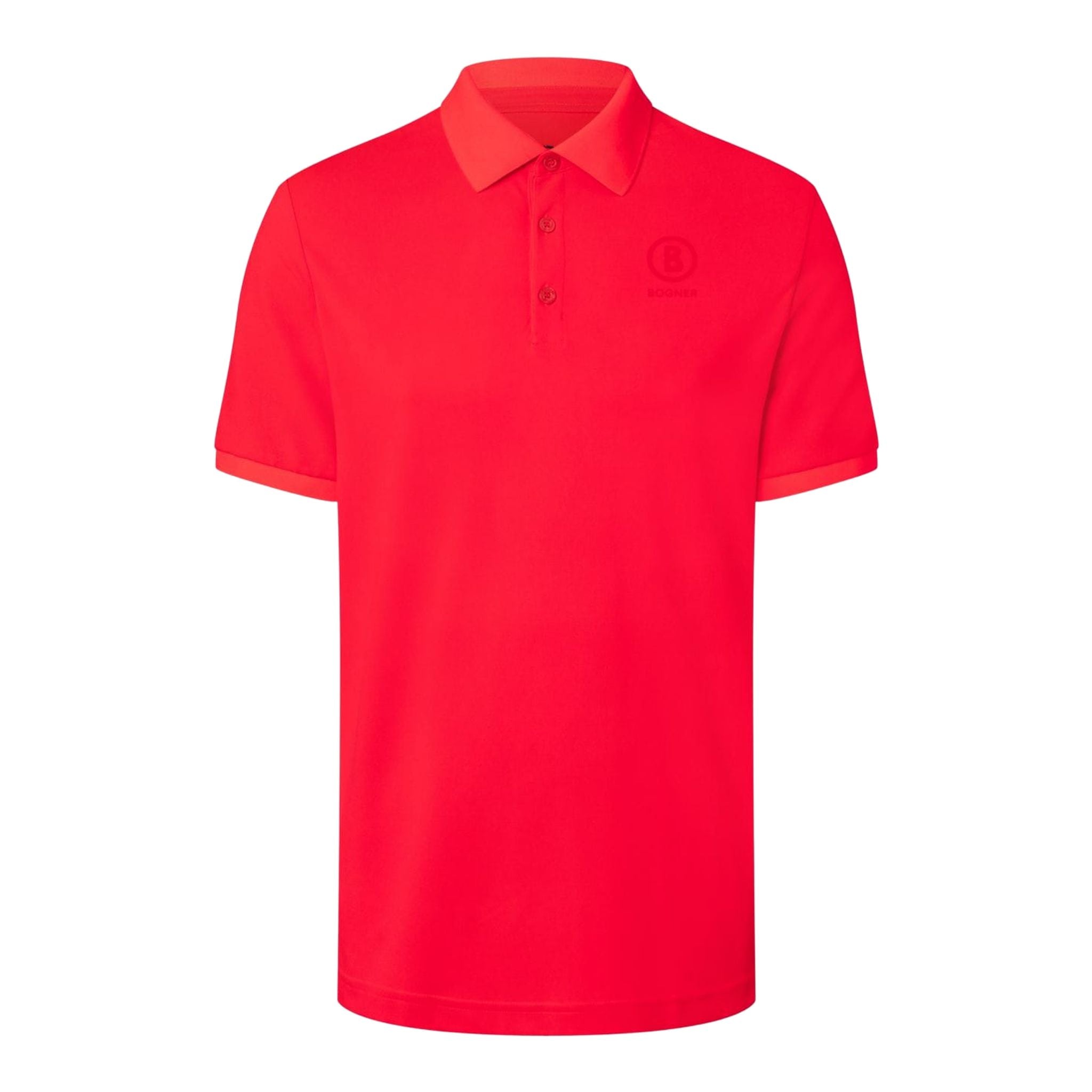 Bogner Polo Daniel Rosso Neon Uomo