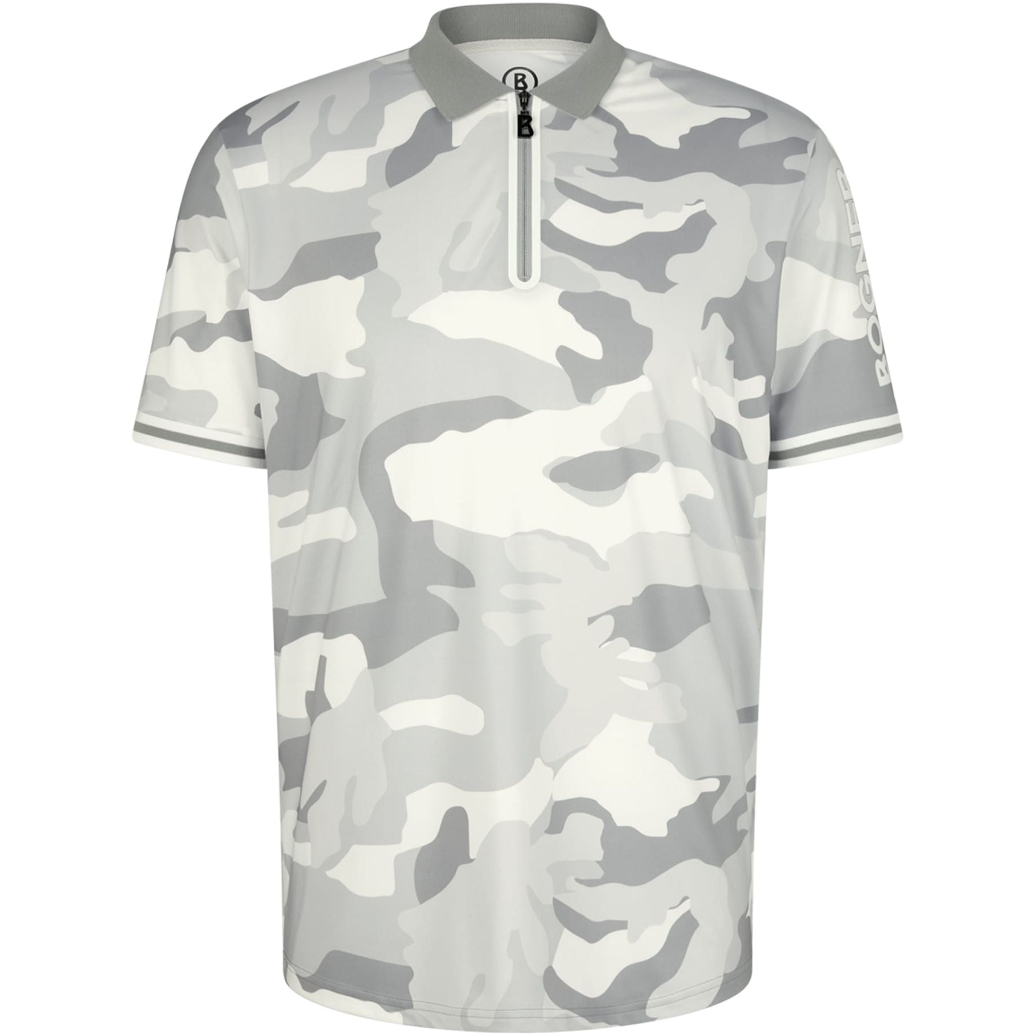 Bogner M Tizio Polo Grigio Chiaro Uomo