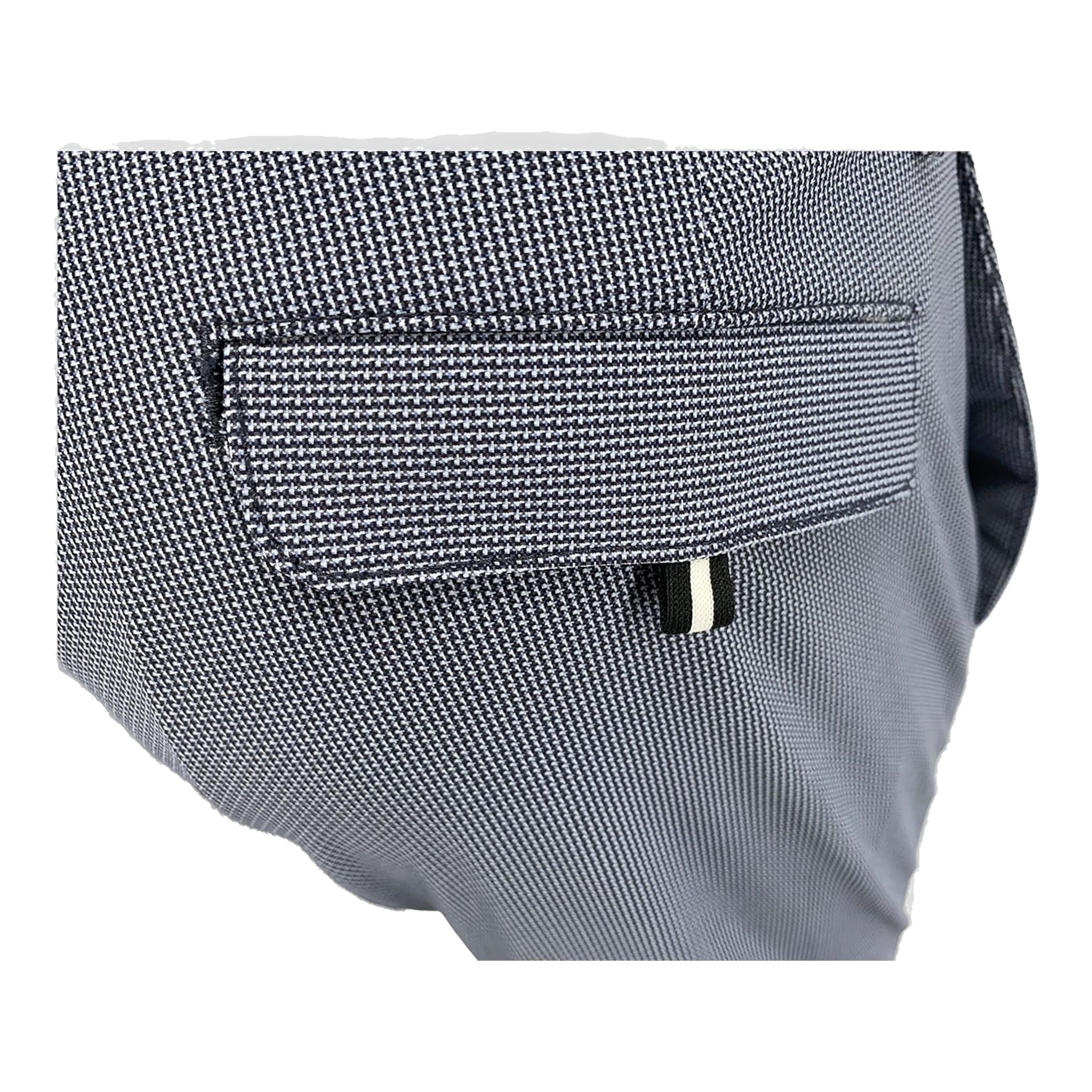 Alberto Fred REV Pantaloni Stampa Grigio Uomo