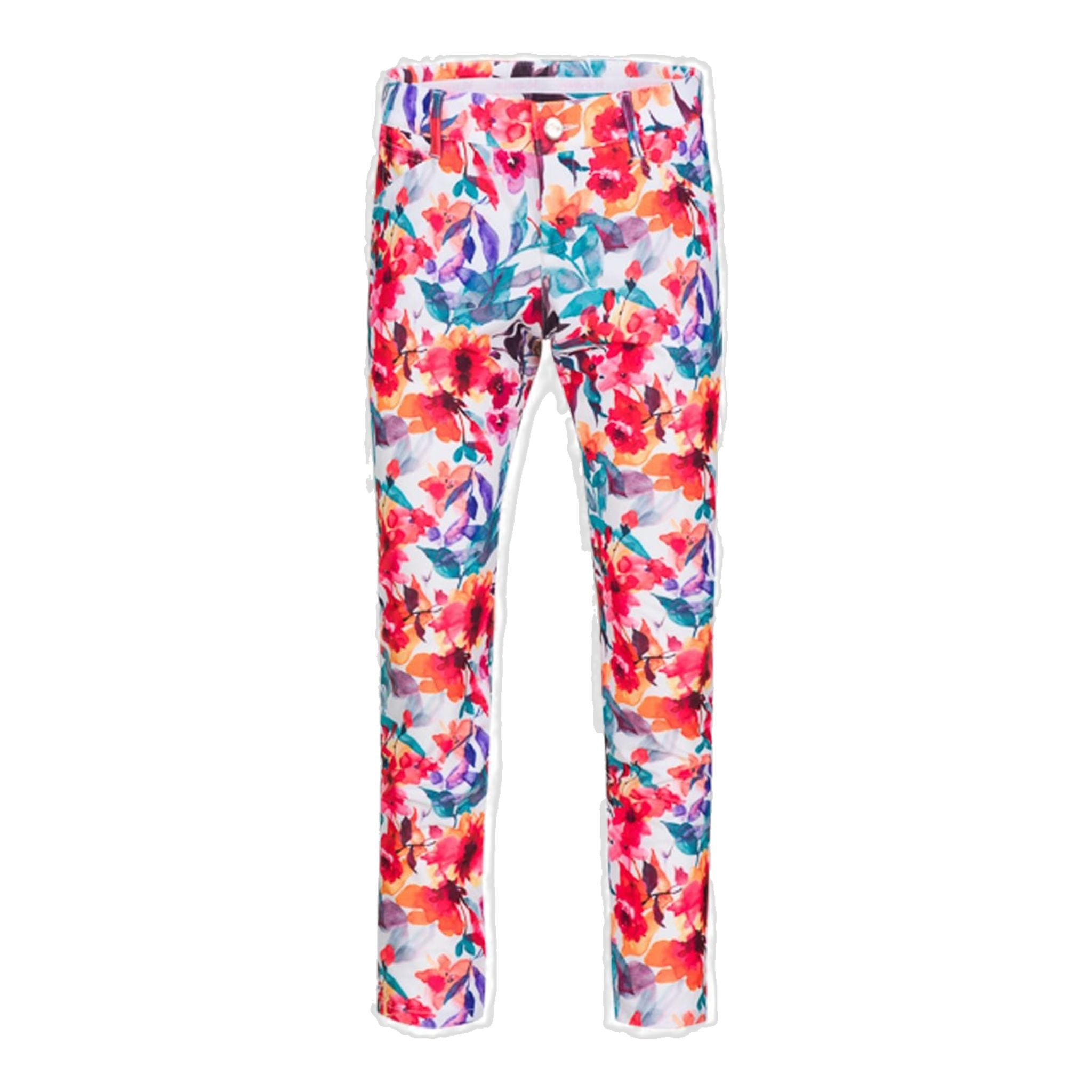 Pantaloni Alberto Mona WR Summer Flowers donna