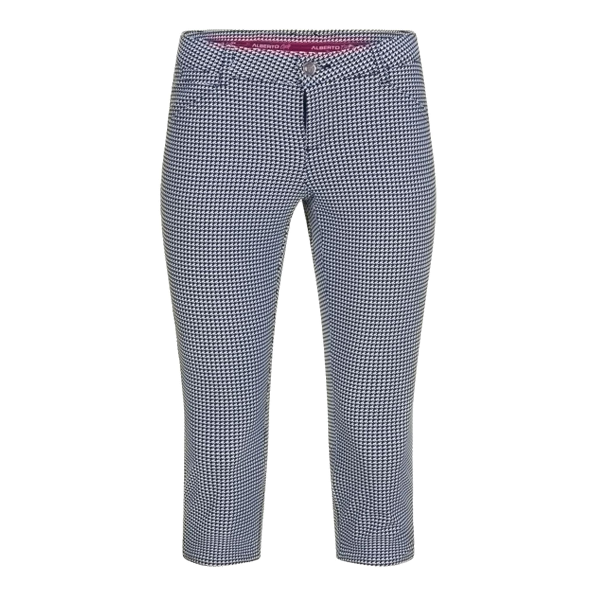 Pantaloni da golf Alberto Mona-C Capri Print da donna