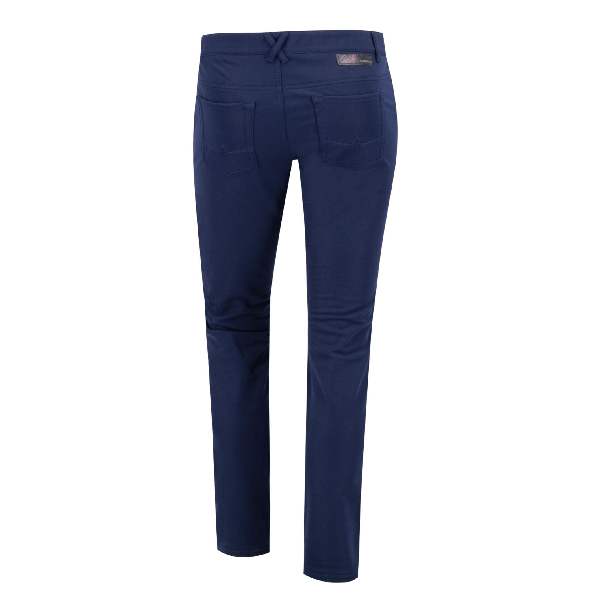 Pantaloni Alberto Mona-L WR Super Jersey Donna Blu Navy Donna