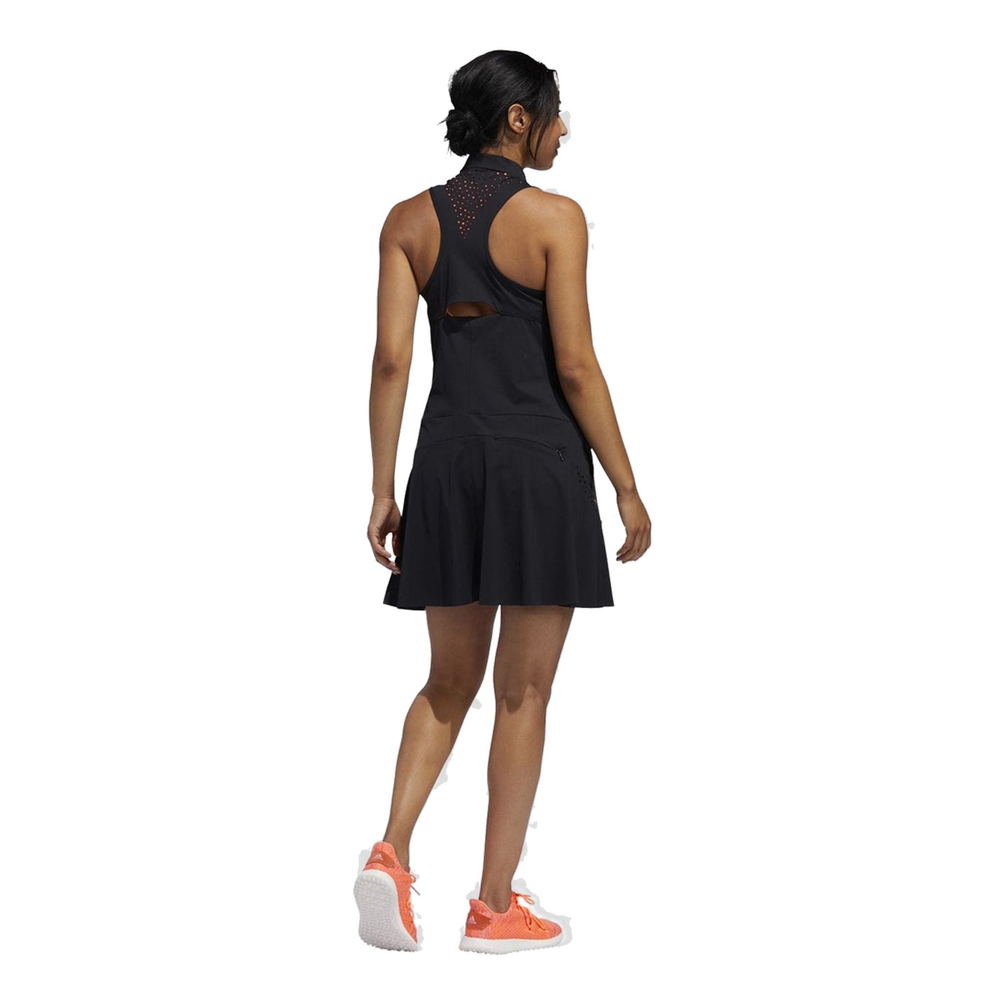 Adidas W Perforated Color Pop Dress Nero Donna