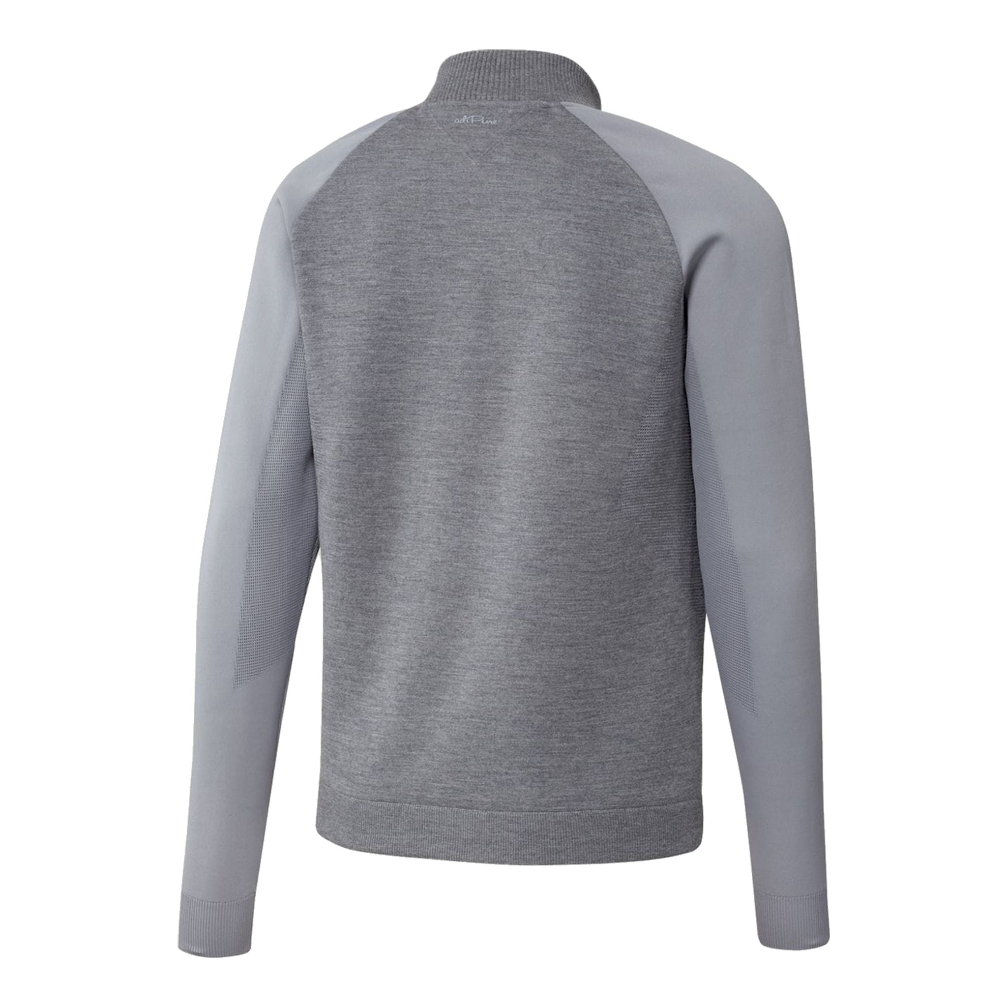 Giacca Adidas Adipure Quilted Hybrid Knit Grigio Uomo