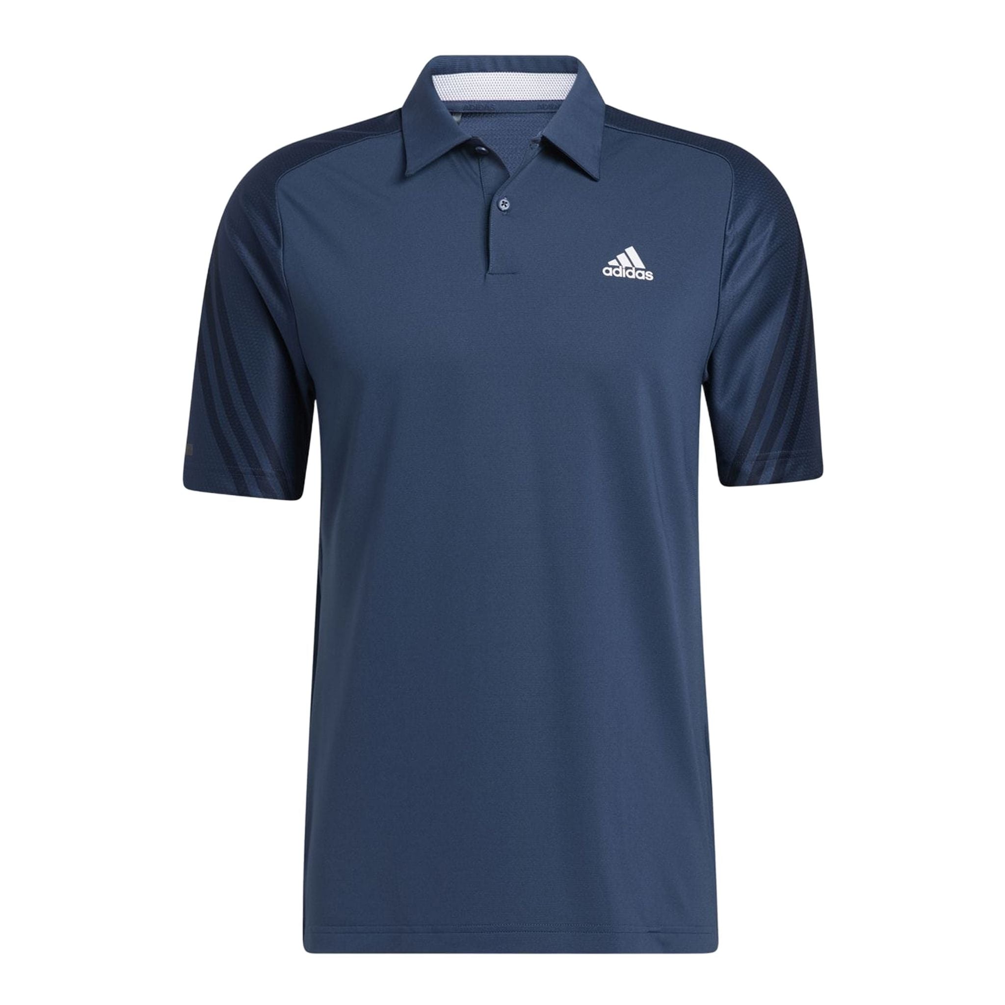 Adidas Heat.Rdy 3-Stripe SS Polo blu navy da uomo