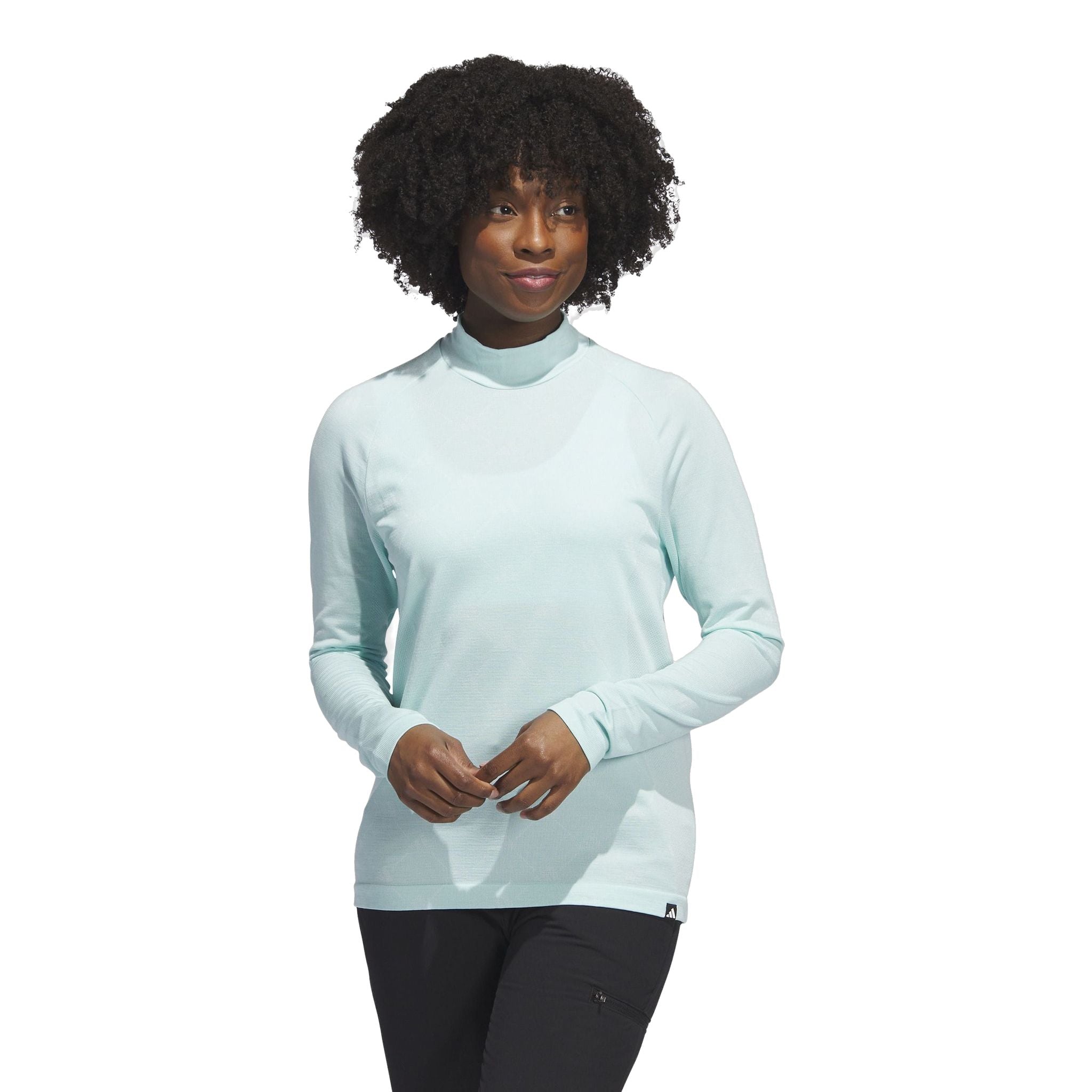 Adidas U365t Mngrm M Shirt da donna blu a maniche lunghe