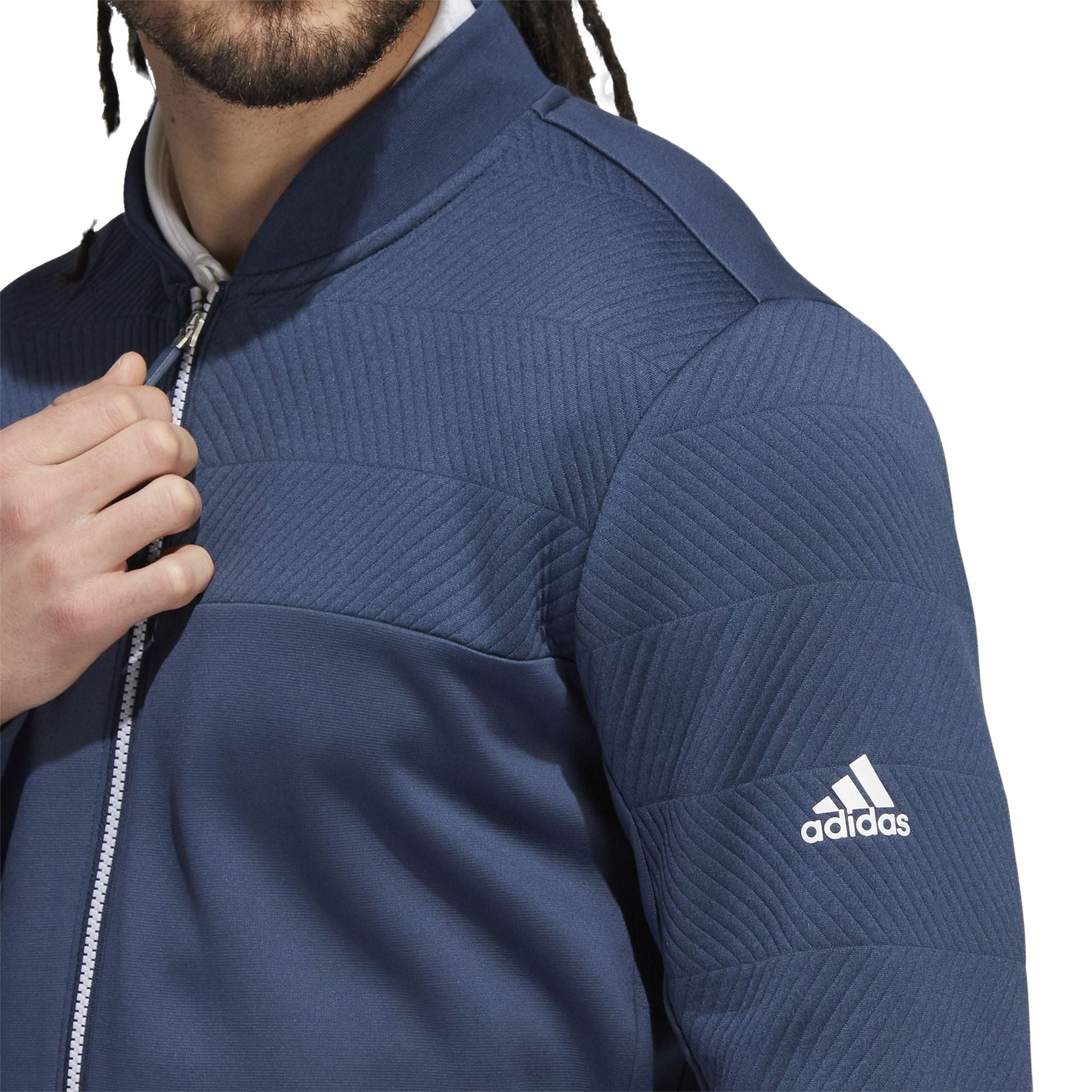 Giacca Adidas Cold Ready Crew blu navy da uomo