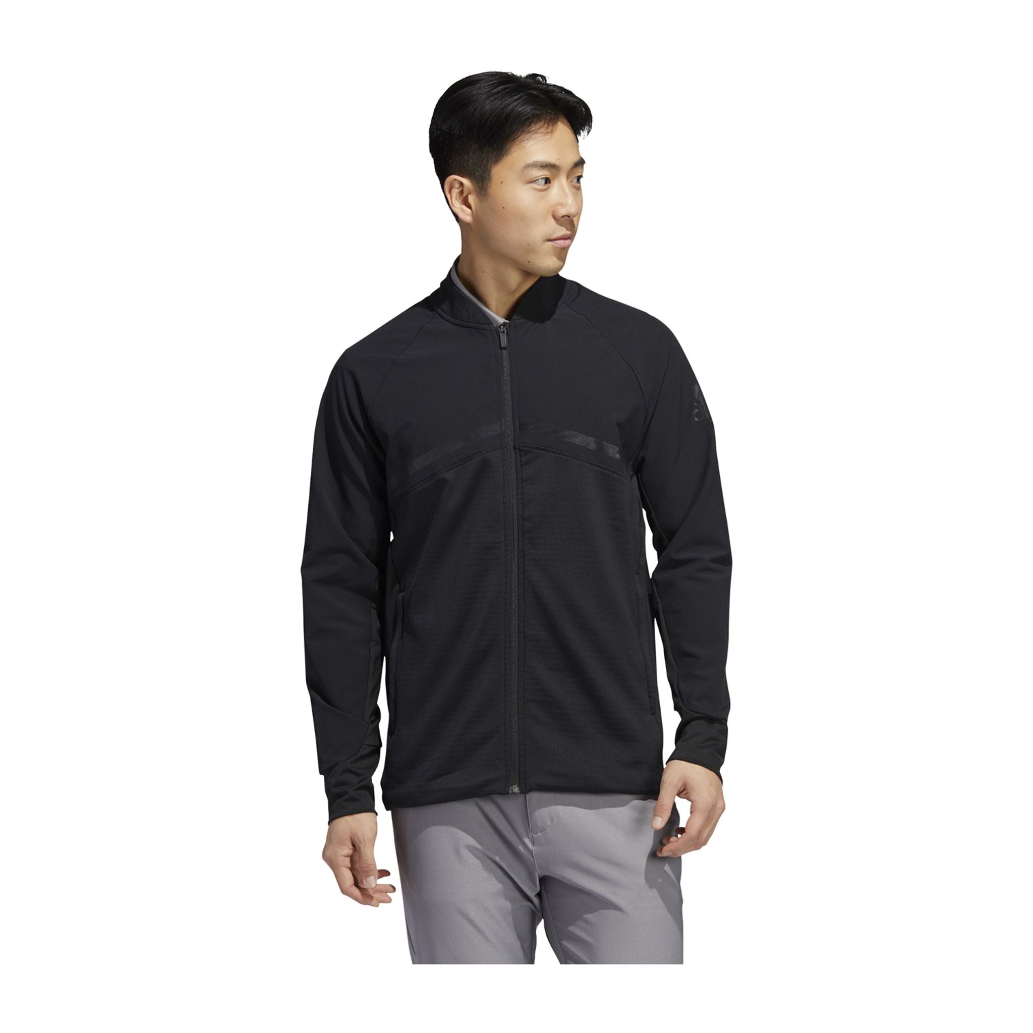 Giacca Adidas Hybrid Full Zip Nero Uomo