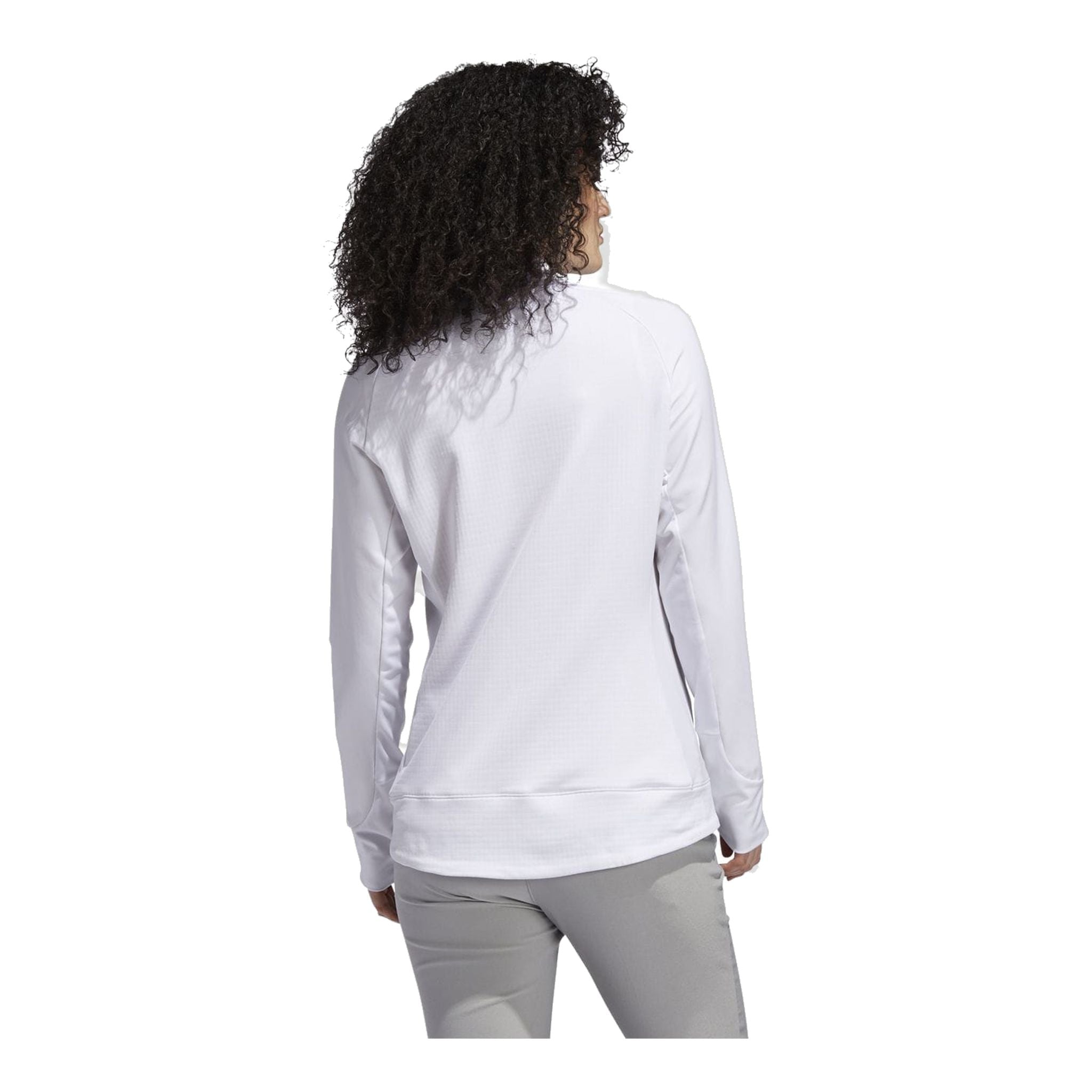 Giacca Adidas Hybrid Full Zip W Bianco Donna