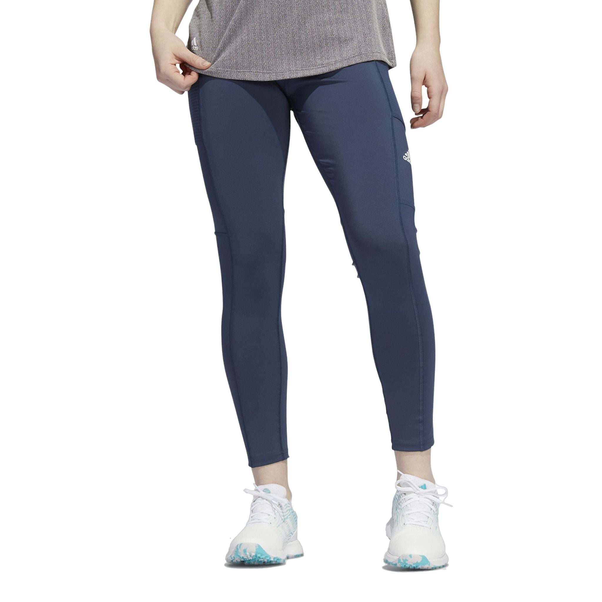 Leggings da golf Adidas Ready blu navy da donna da donna