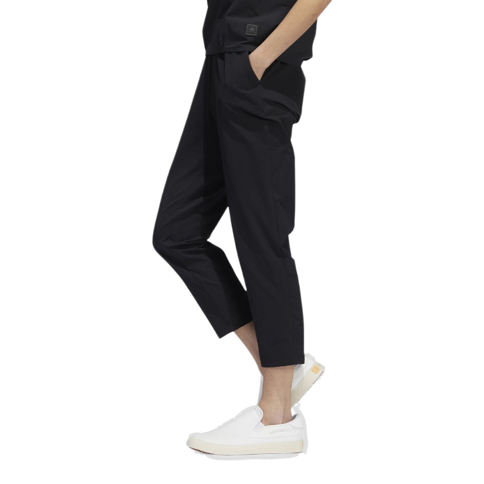 Pantaloni da golf Adidas Go-To Comfort neri da donna