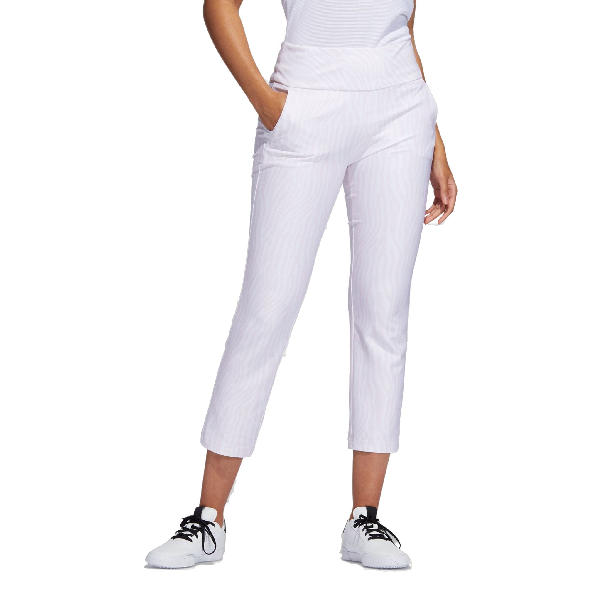 Pantaloni da golf alla caviglia stampati Adidas Ultimate 365 da donna