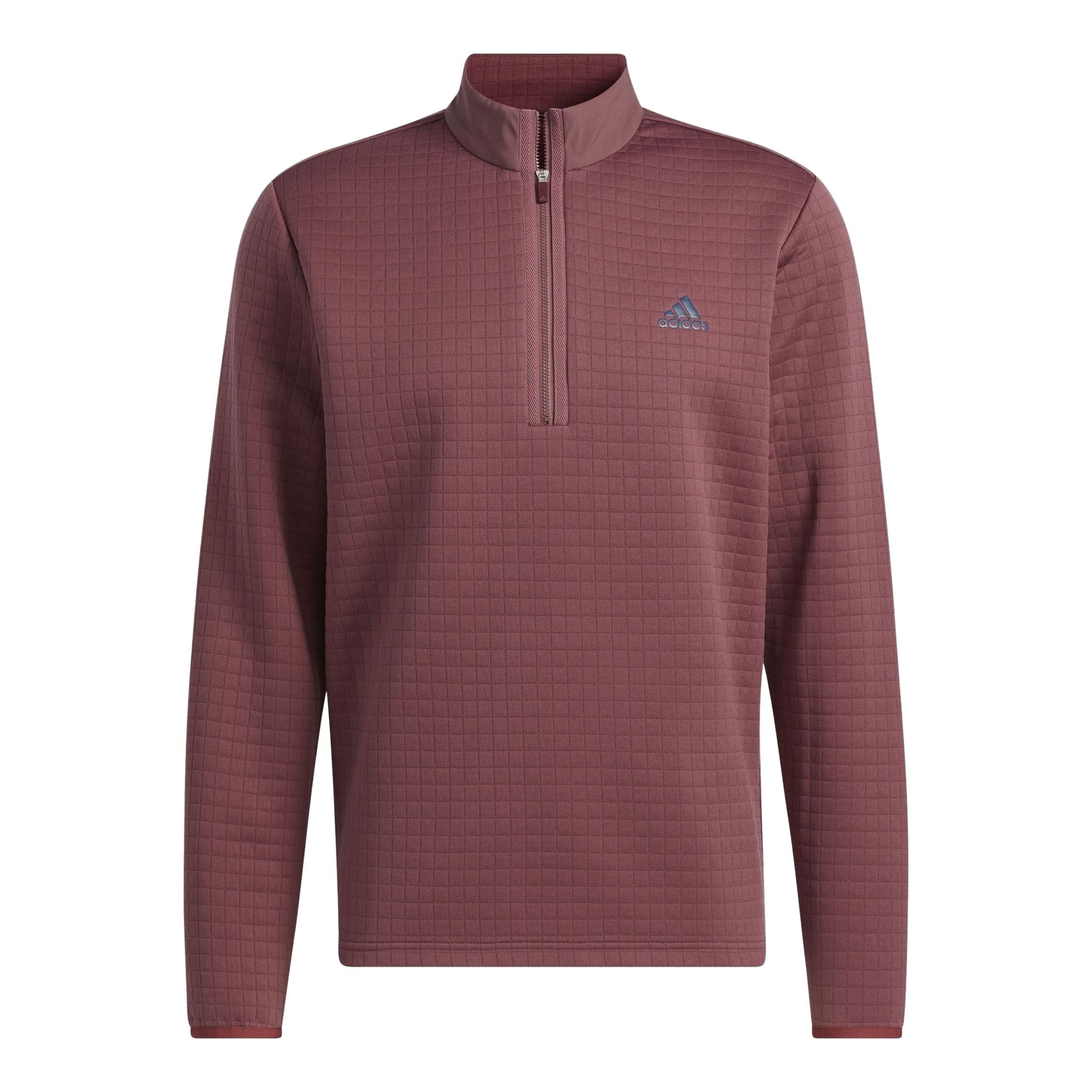 Adidas Dwr Quarter Zip Left Chest Golf Pullover Quiet Cri Men