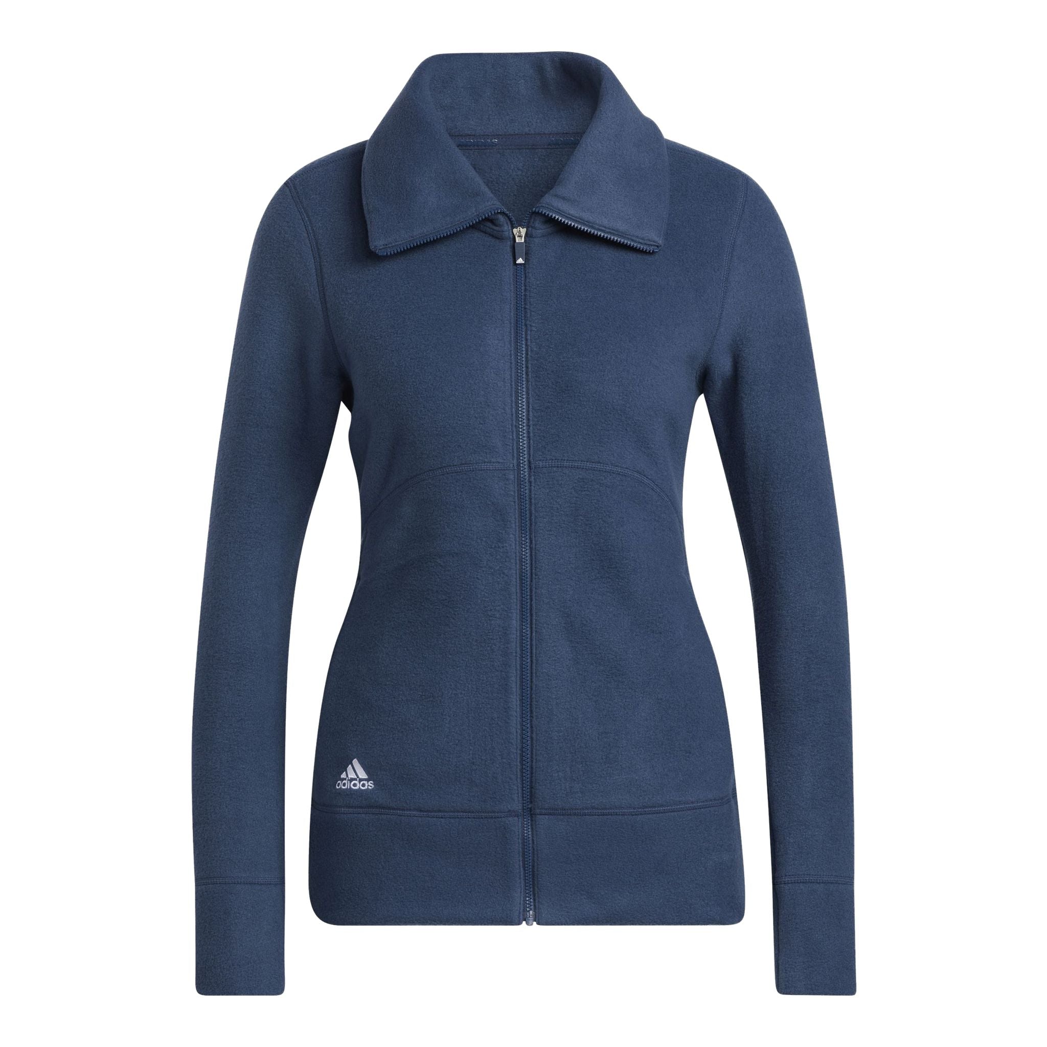 Giacca in pile da golf Adidas Full Zip Crew Navy Donna Donna
